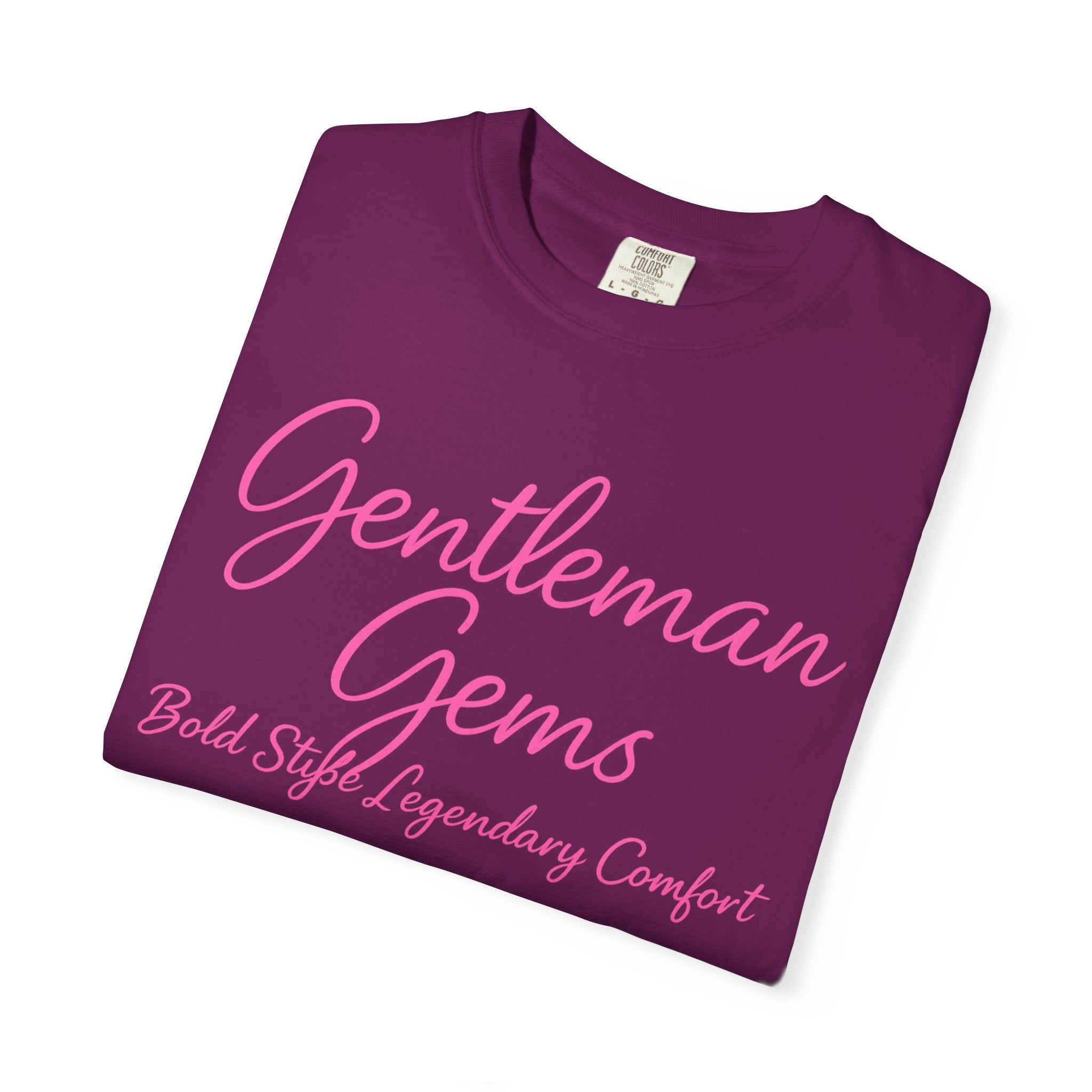 Gentleman Gems Pink Logo Shirt Unisex T-Shirt