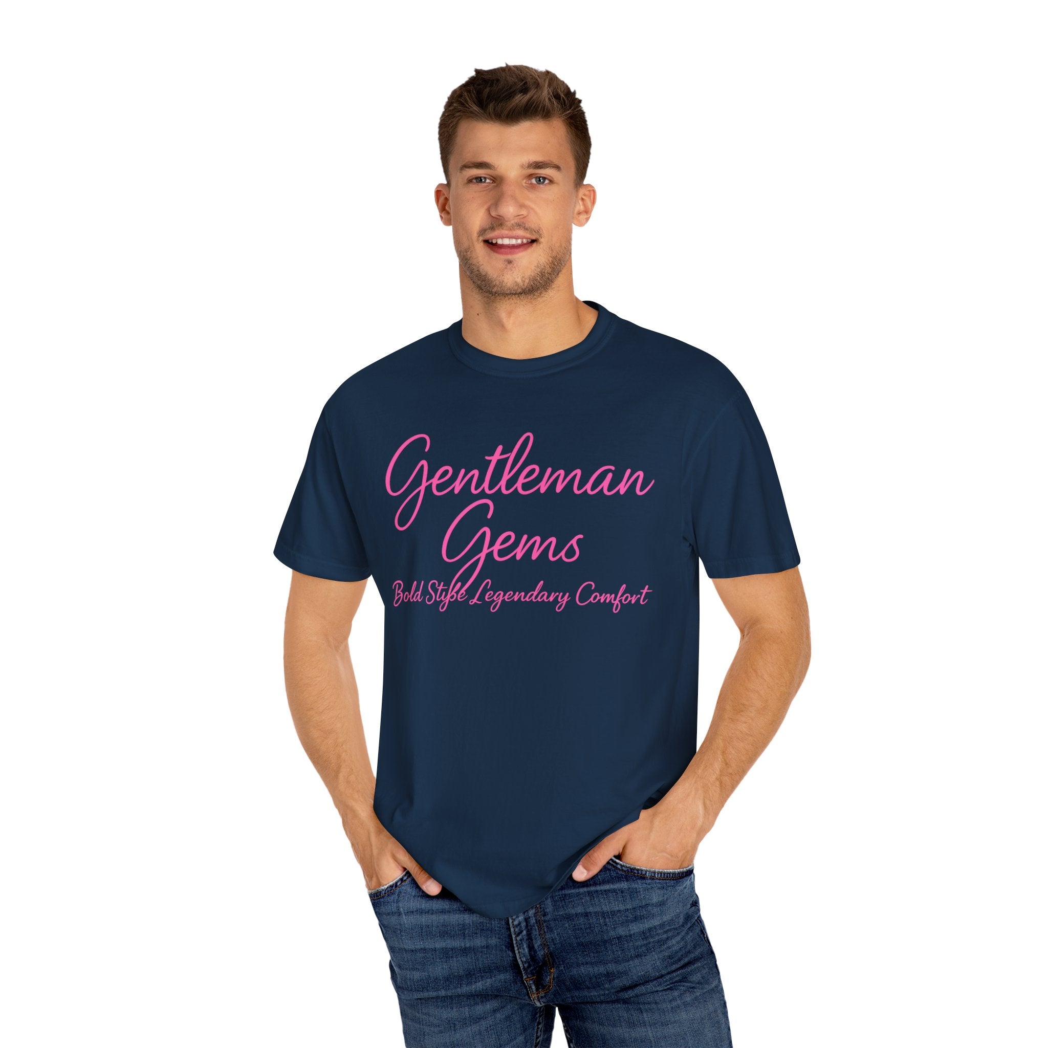 Gentleman Gems Pink Logo Shirt Unisex T-Shirt