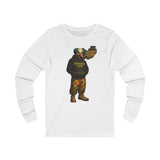 Gentleman Gems Long Sleeve Tee, Casual Fashion Tee, Gift for Him, Fun Graphic Top, Unisex Apparel, Streetwear Style, Festival Wear