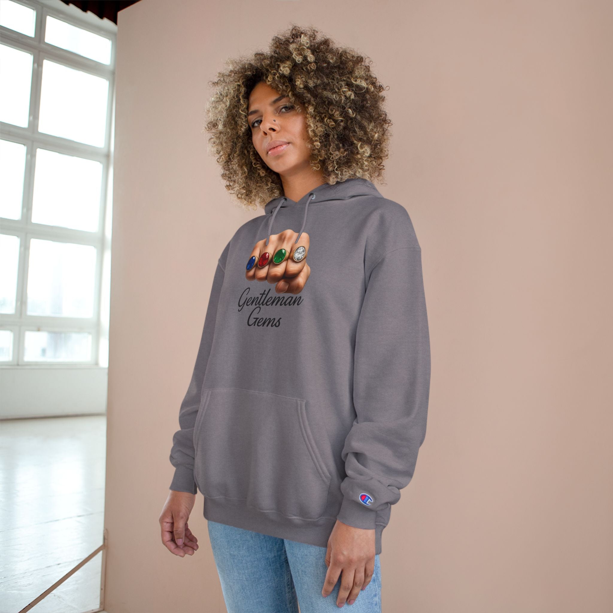 Fist full of Rings- Champion Hoodie