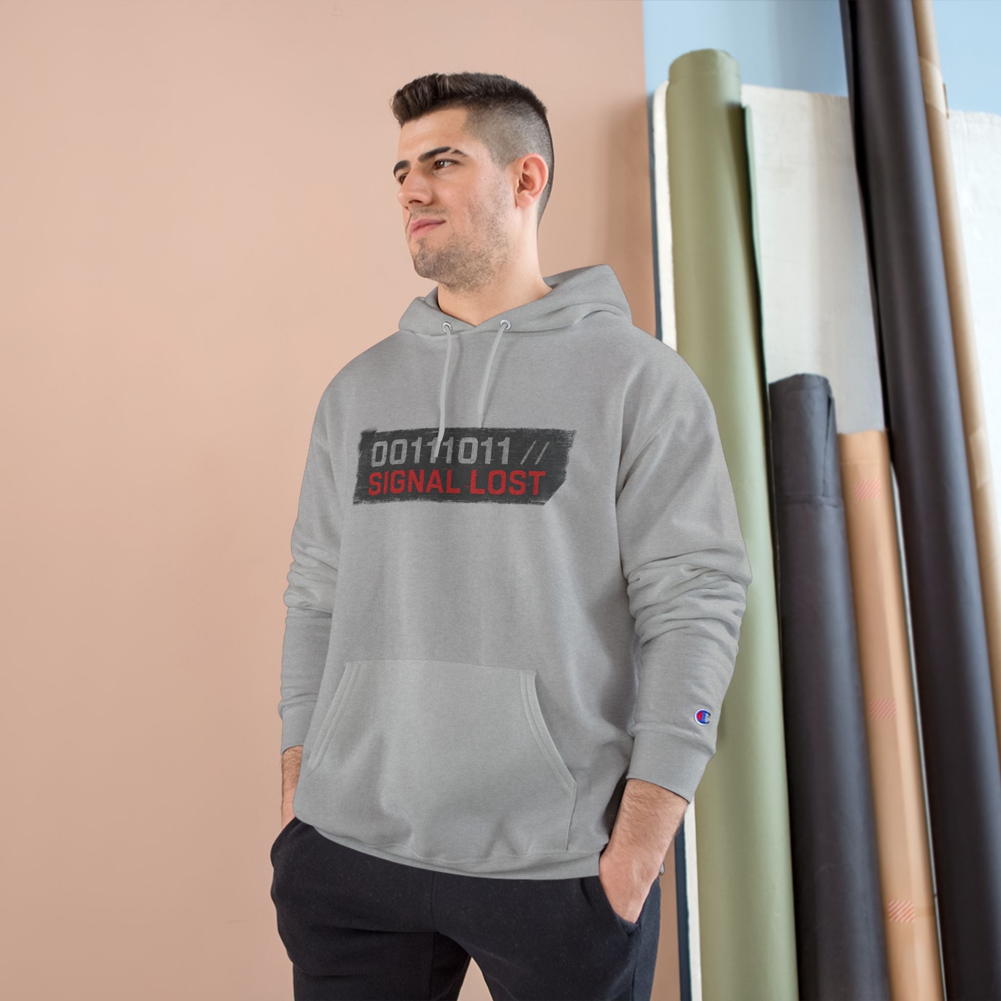 Signal Lost Champion Hoodie