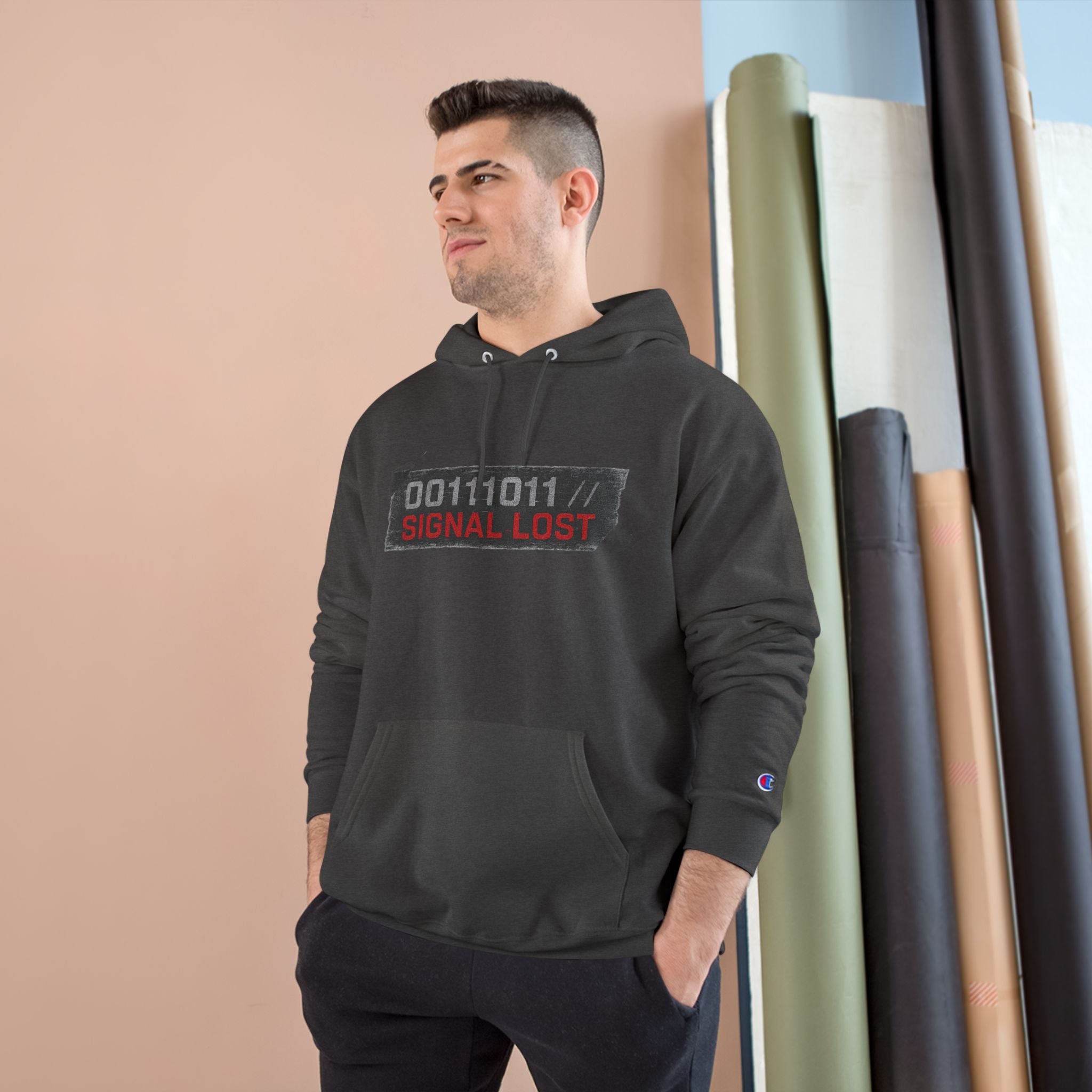 Signal Lost Champion Hoodie
