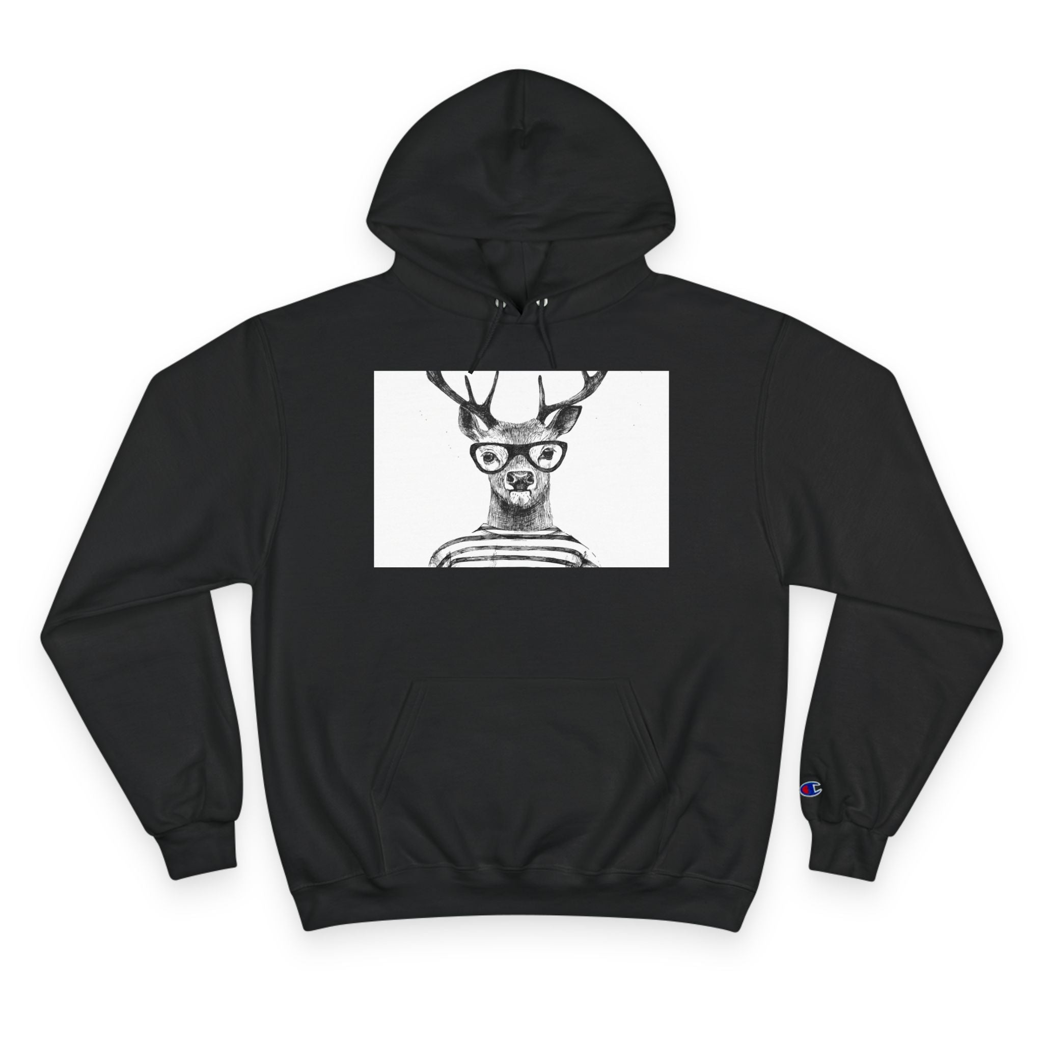Deer Dad Champion Hoodie