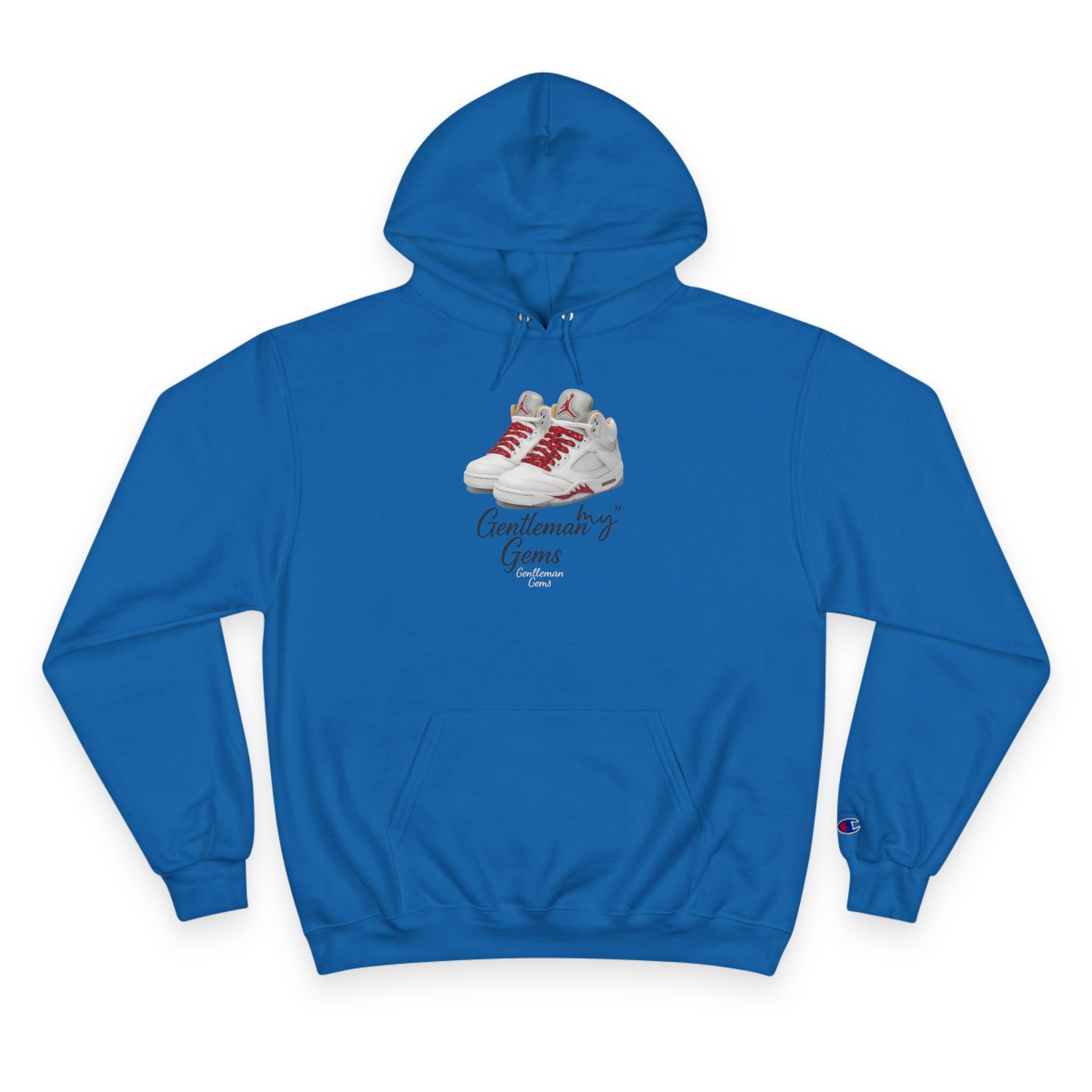 White "Ruby" Js Gem -  Champion Hoodie
