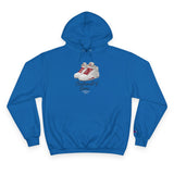 White "Ruby" Js Gem -  Champion Hoodie