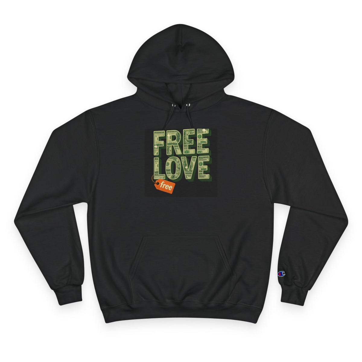 Free Love   Champion Hoodie