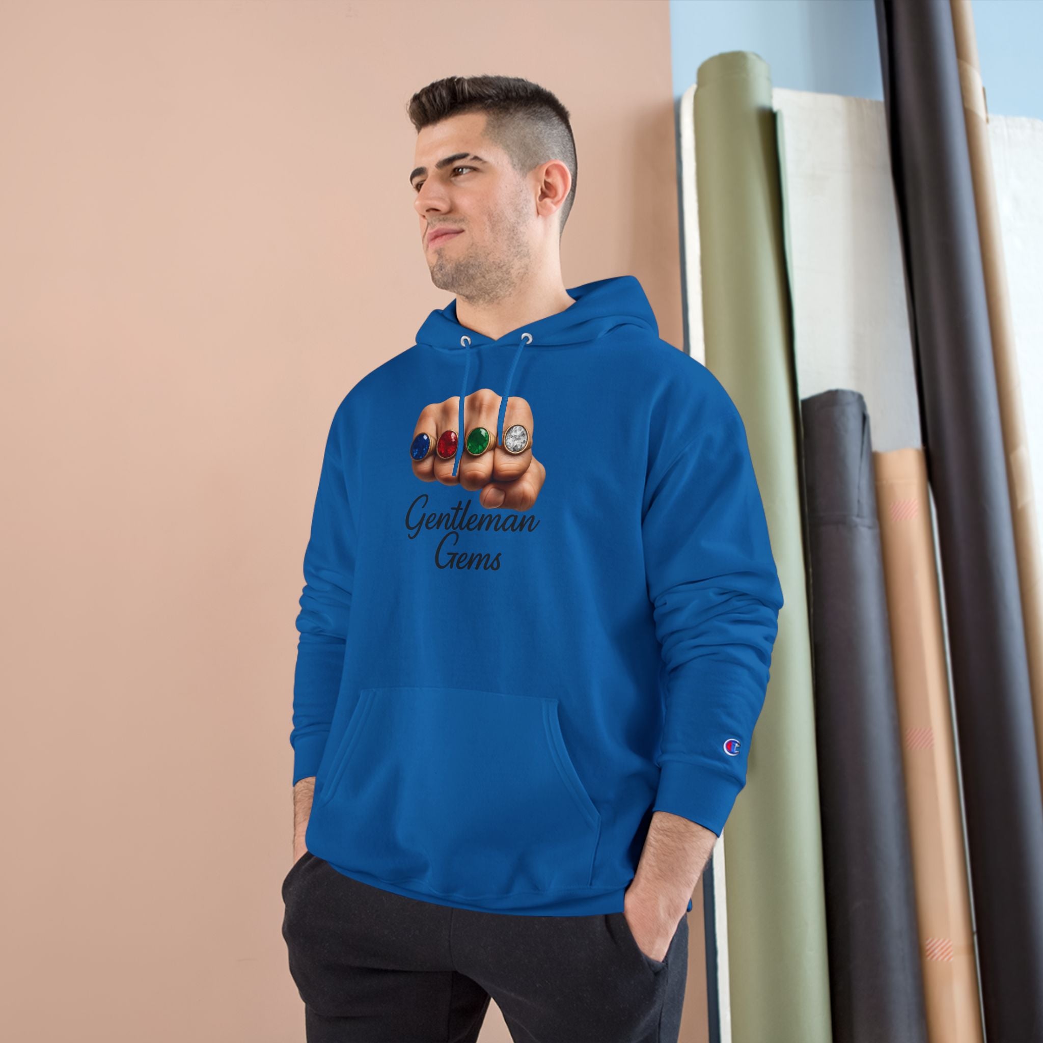 Fist full of Rings- Champion Hoodie
