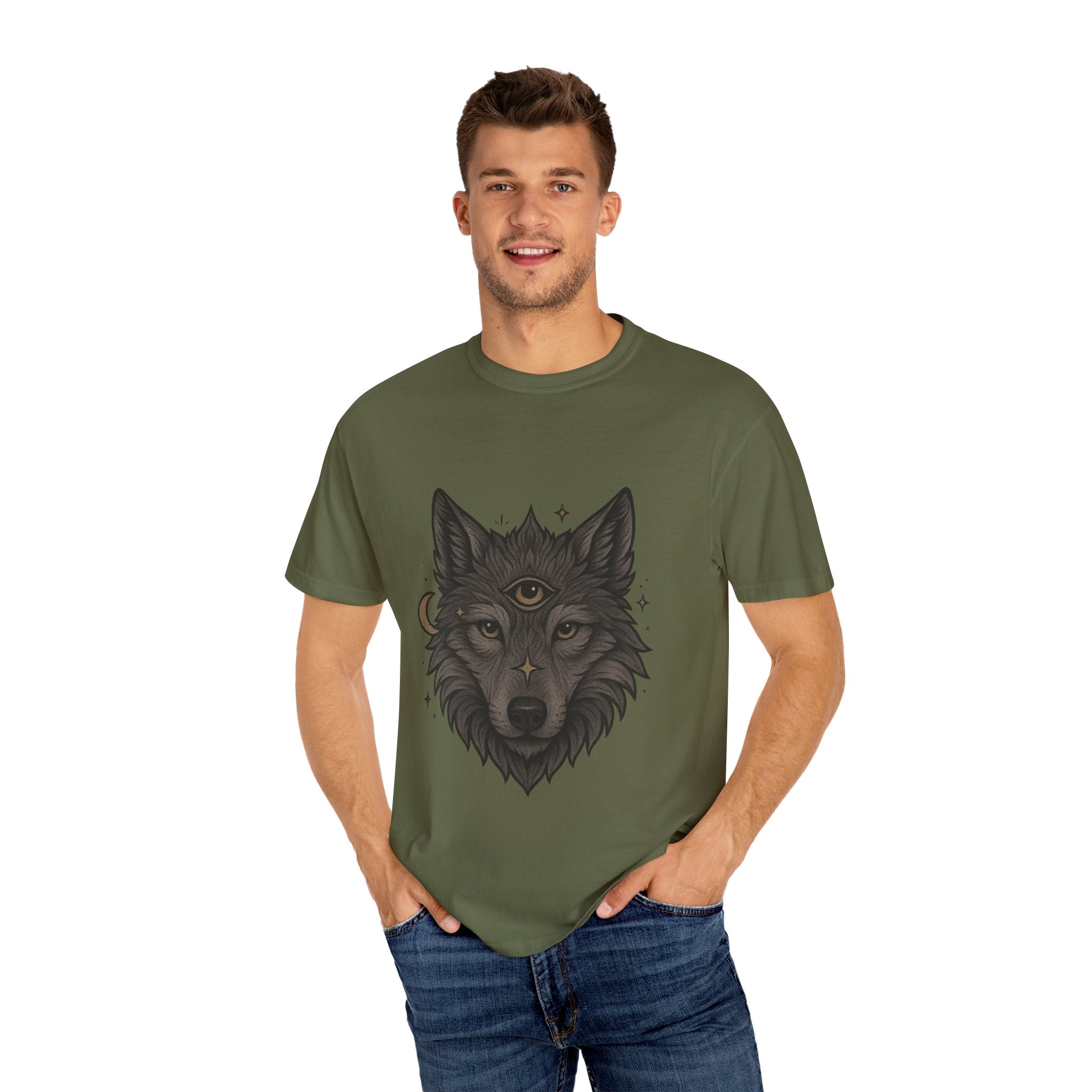 Mystic Wolf T-Shirt, Unisex Graphic Tee