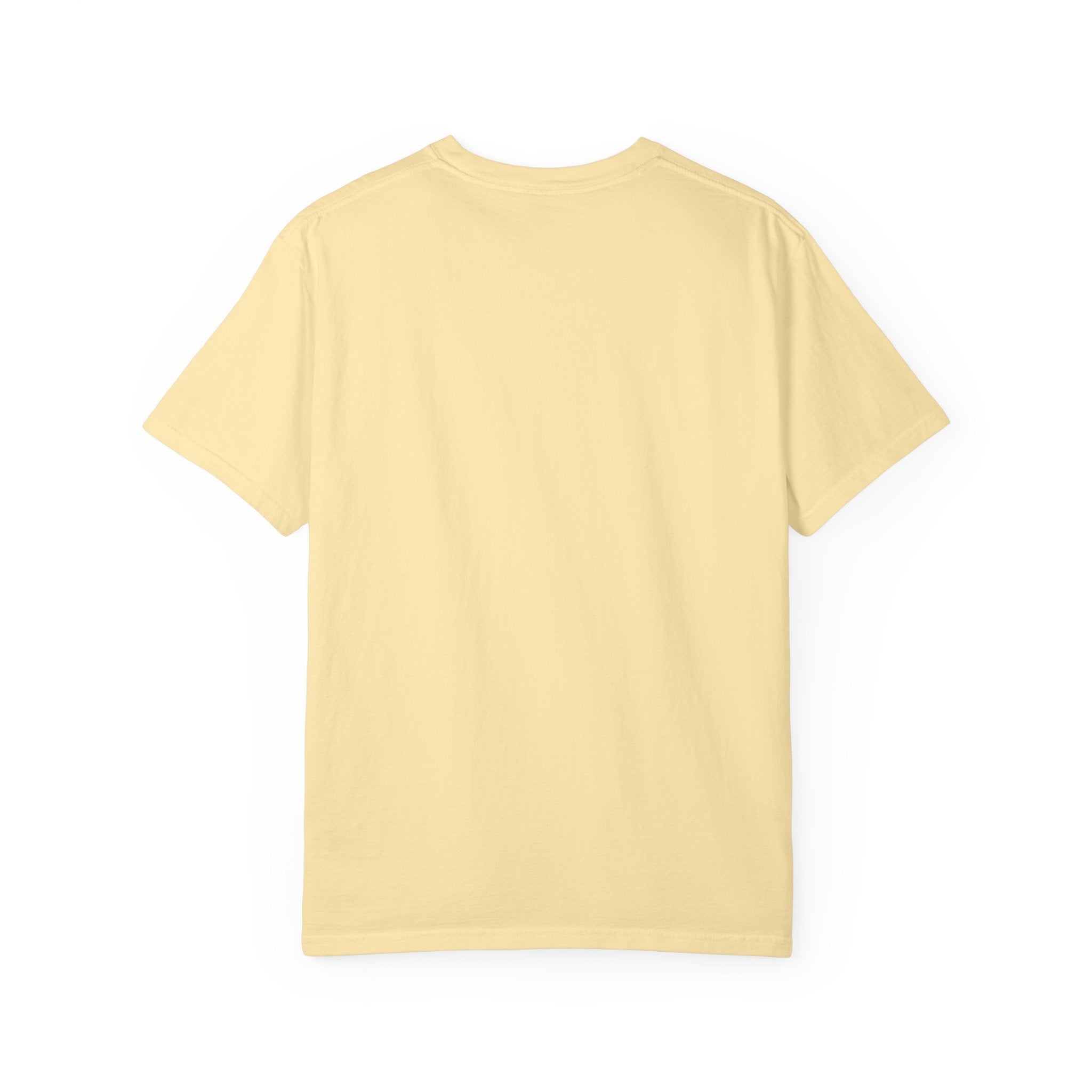 Garment-Dyed T-shirt with 'WE DON'T PLAY'