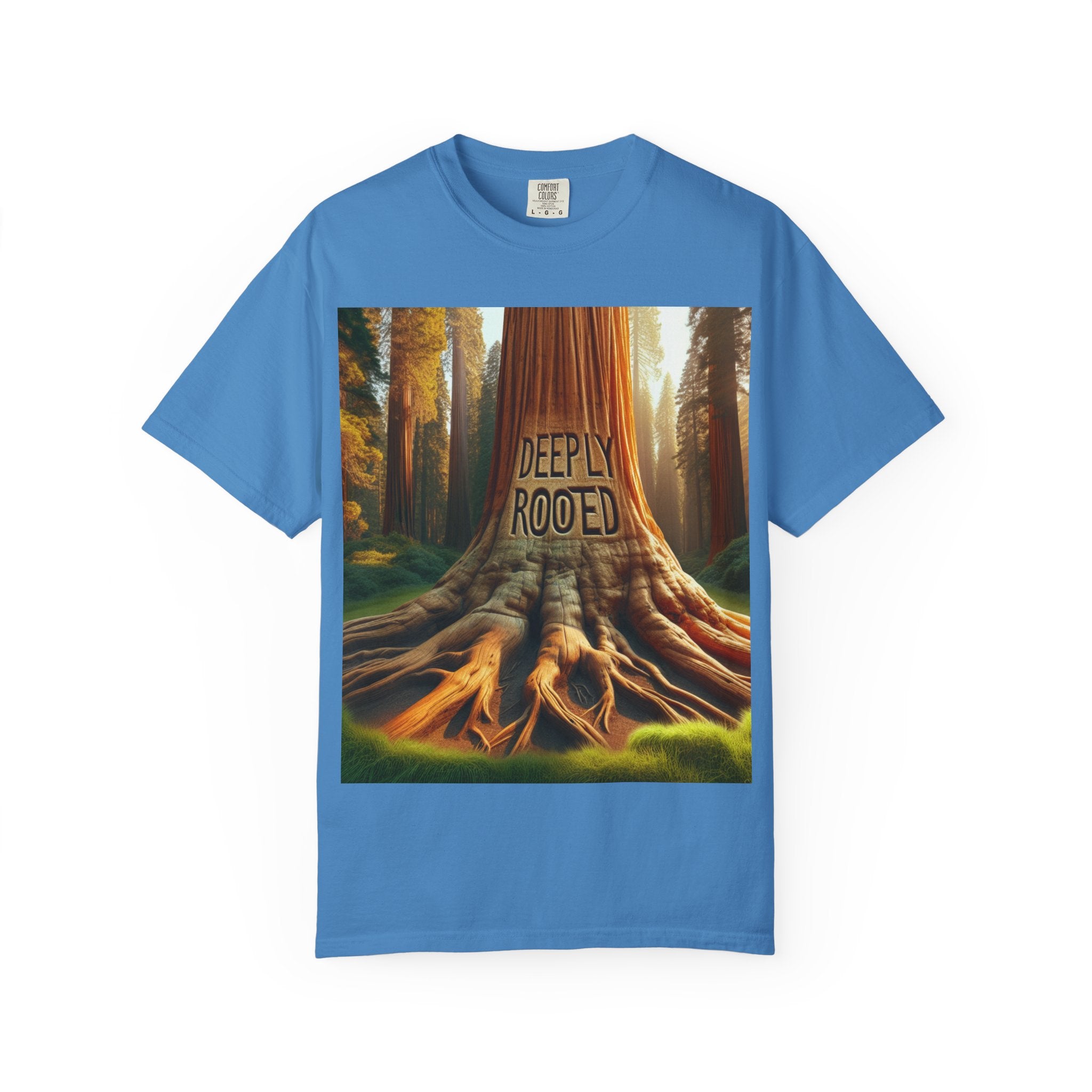 Deeply Rooted Tee, Unisex T-shirt, Nature Lover Shirt, Vintage Style Apparel, Eco-Friendly Gift, Festival Wear