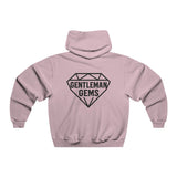 Gentleman Gems Hoodie, Stylish Sweatshirt for Men, Gift for Him, Casual Fashion, Perfect for Birthdays, Relaxed Fit, Winter Layering