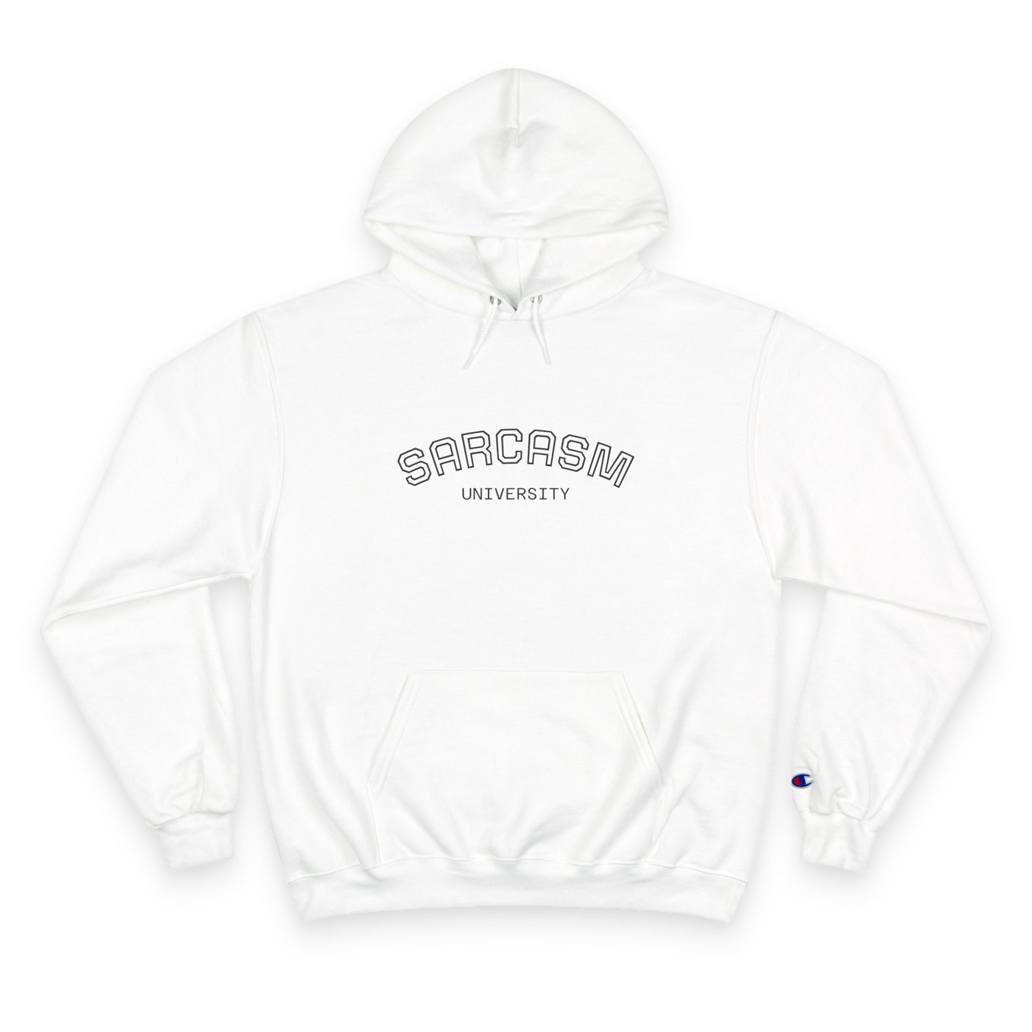 Sarcasm University  Champion Hoodie