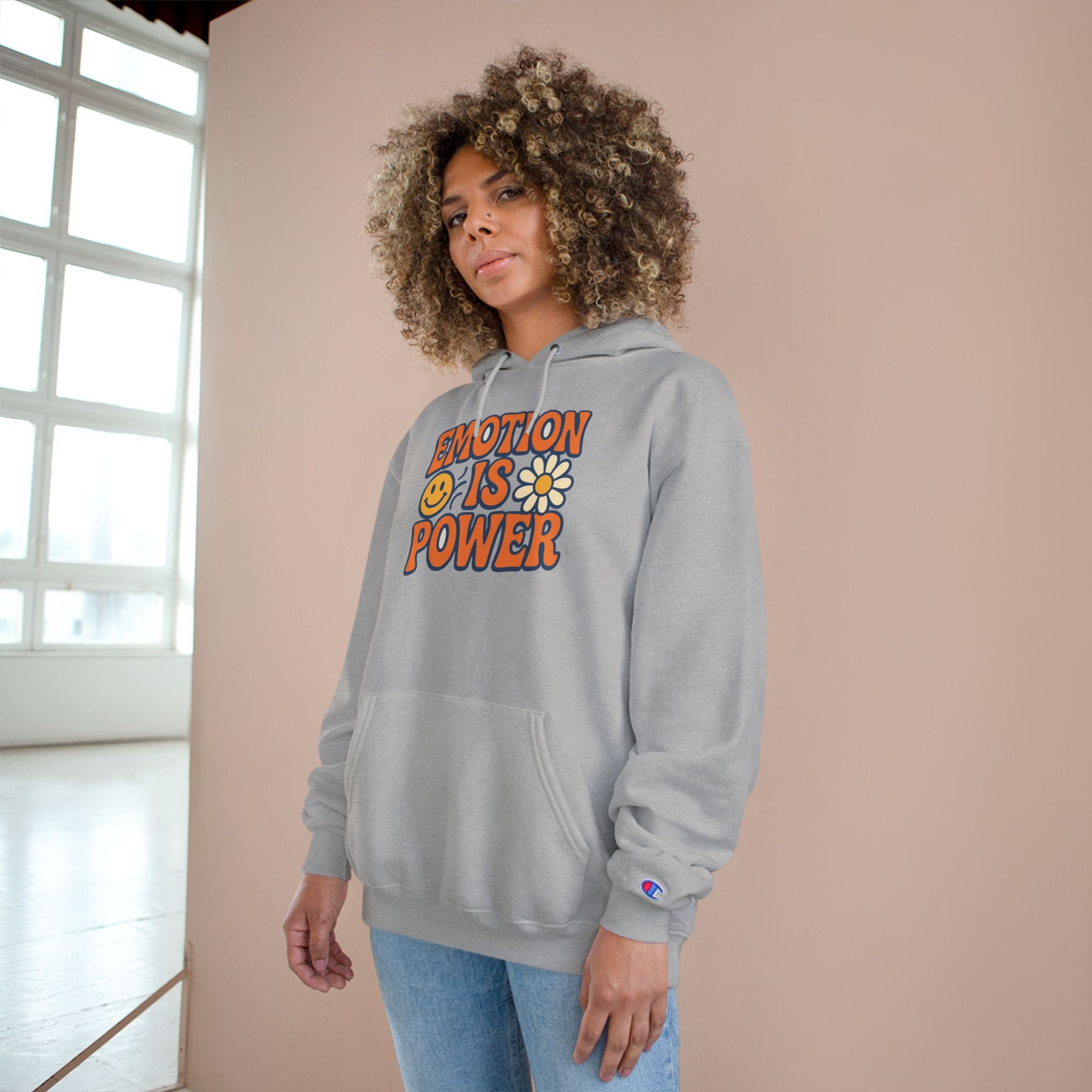 Champion Hoodie - 'Emotion is Power'