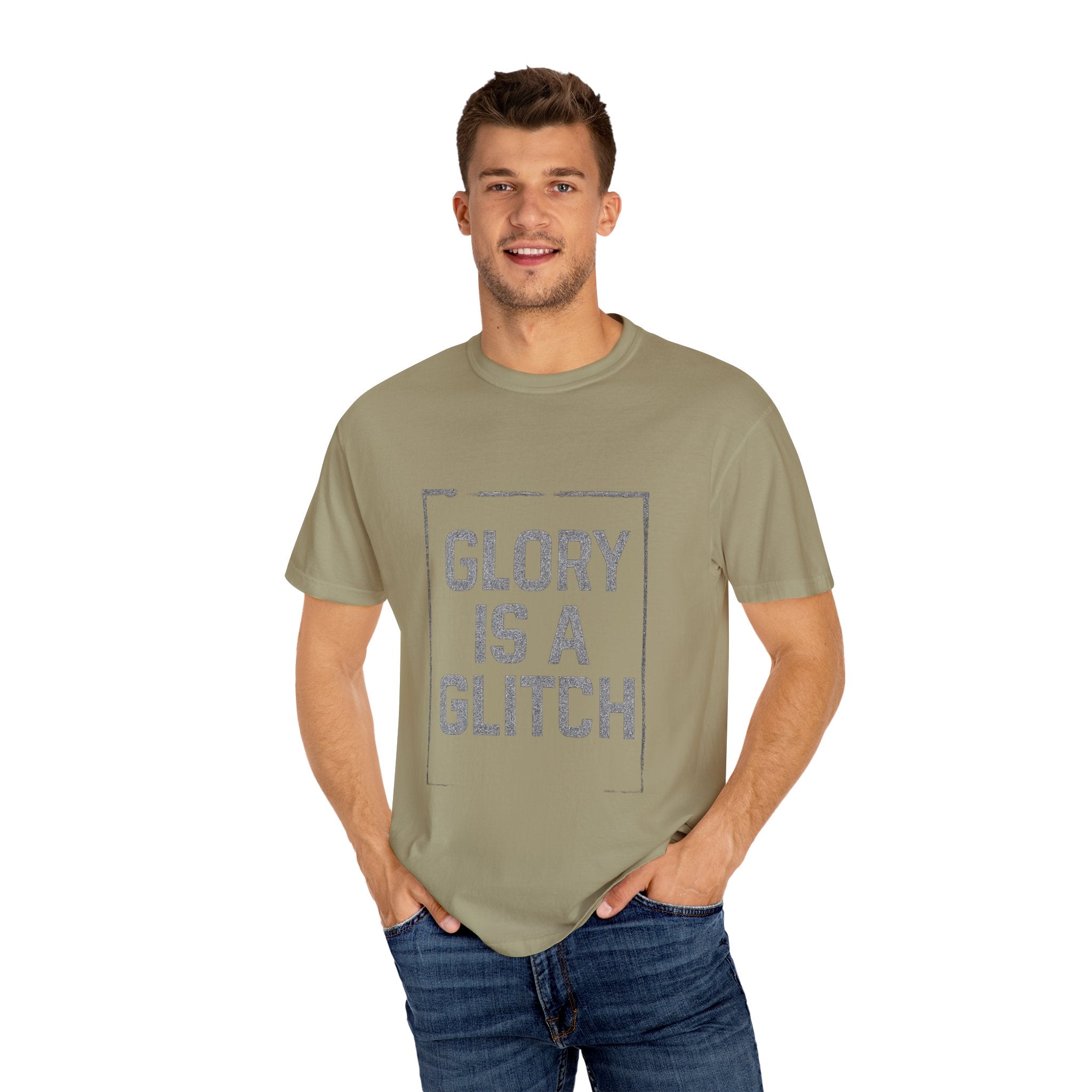 Glitch-Inspired Unisex T-shirt