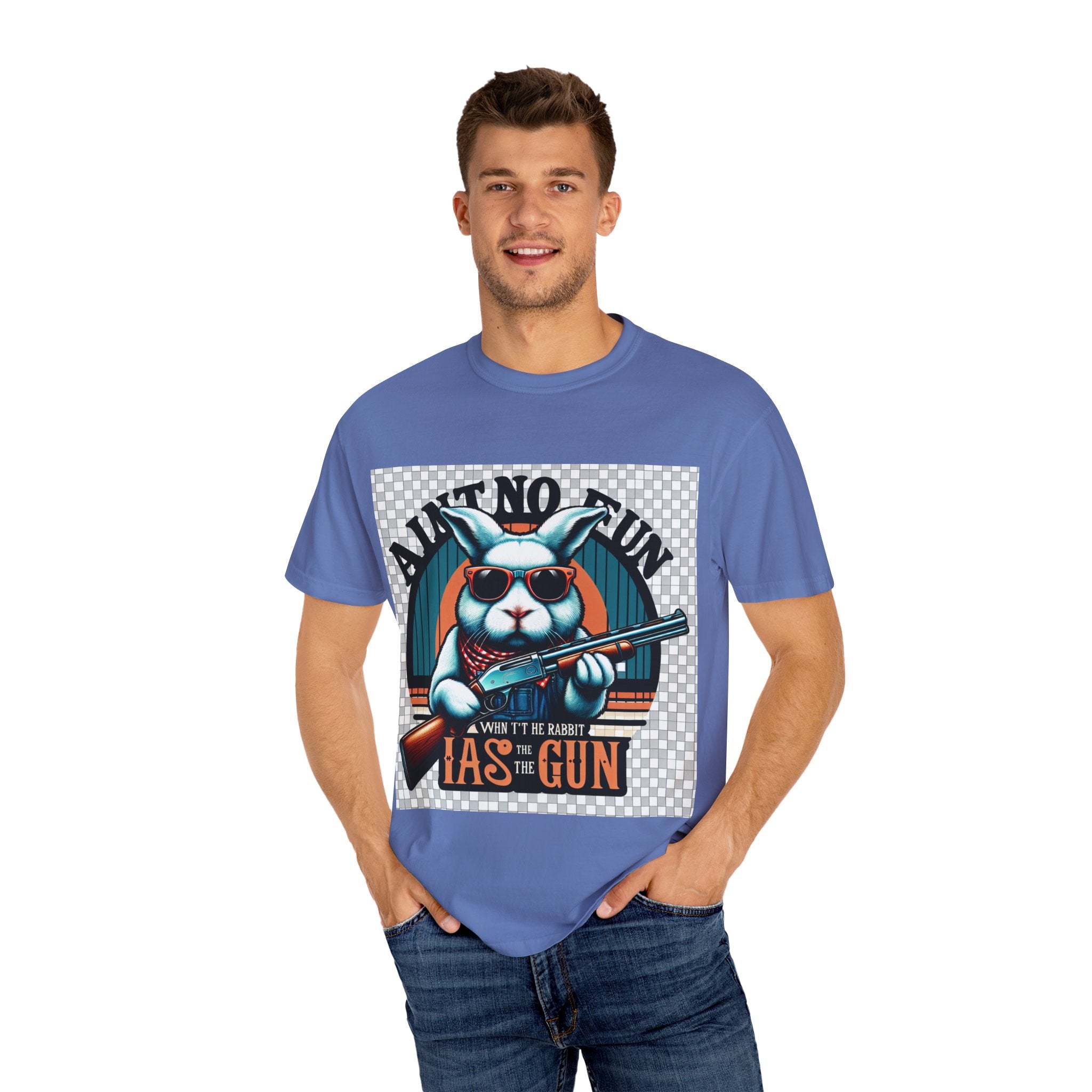 Ain't No Fun when the Rabbit has the Gun T-Shirt