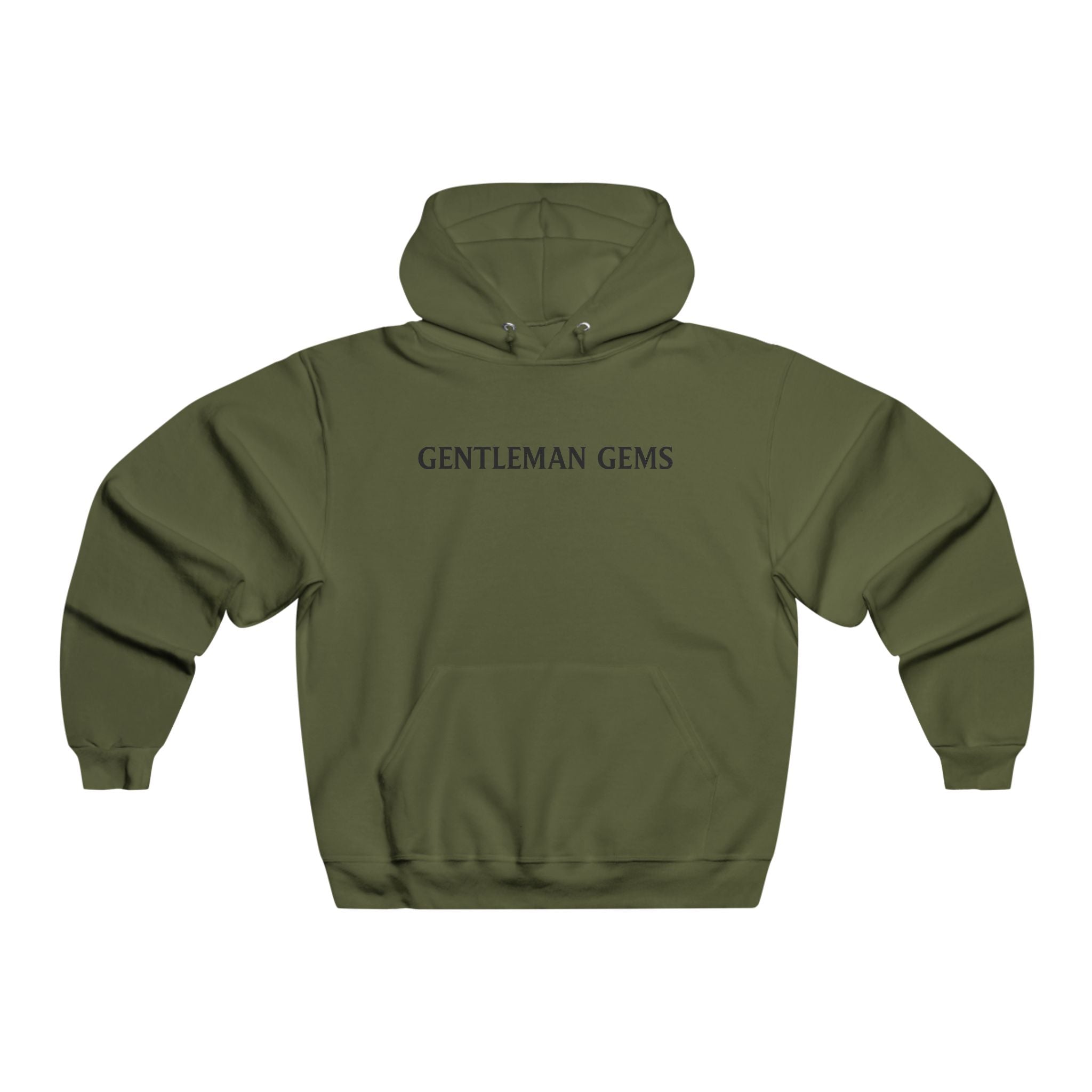 Gentleman Gems Hoodie, Stylish Sweatshirt for Men, Gift for Him, Casual Fashion, Perfect for Birthdays, Relaxed Fit, Winter Layering