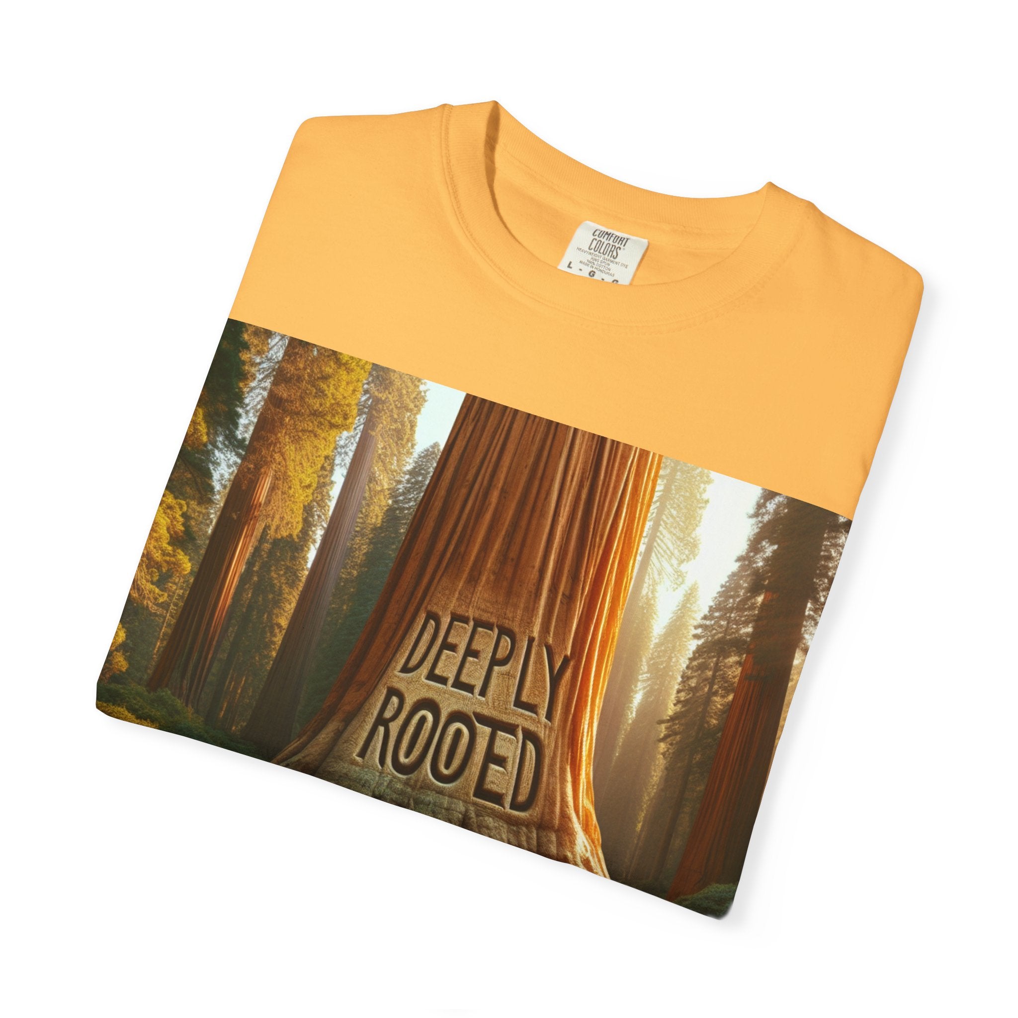 Deeply Rooted Tee, Unisex T-shirt, Nature Lover Shirt, Vintage Style Apparel, Eco-Friendly Gift, Festival Wear