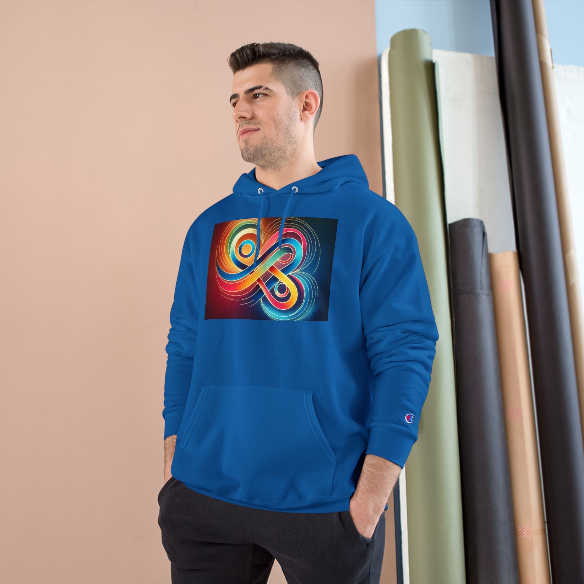 GEM Rainbow- Champion Hoodie