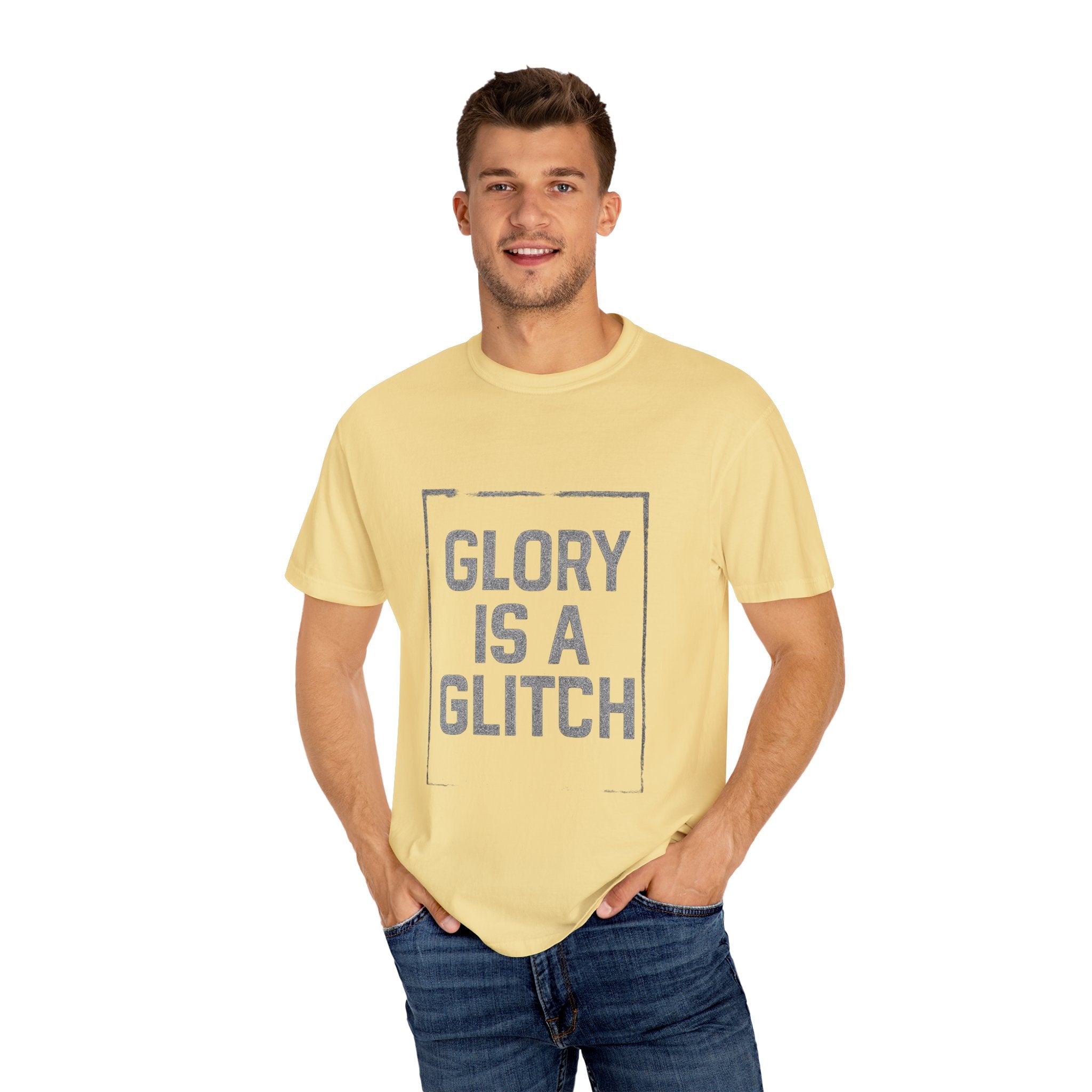 Glitch-Inspired Unisex T-shirt