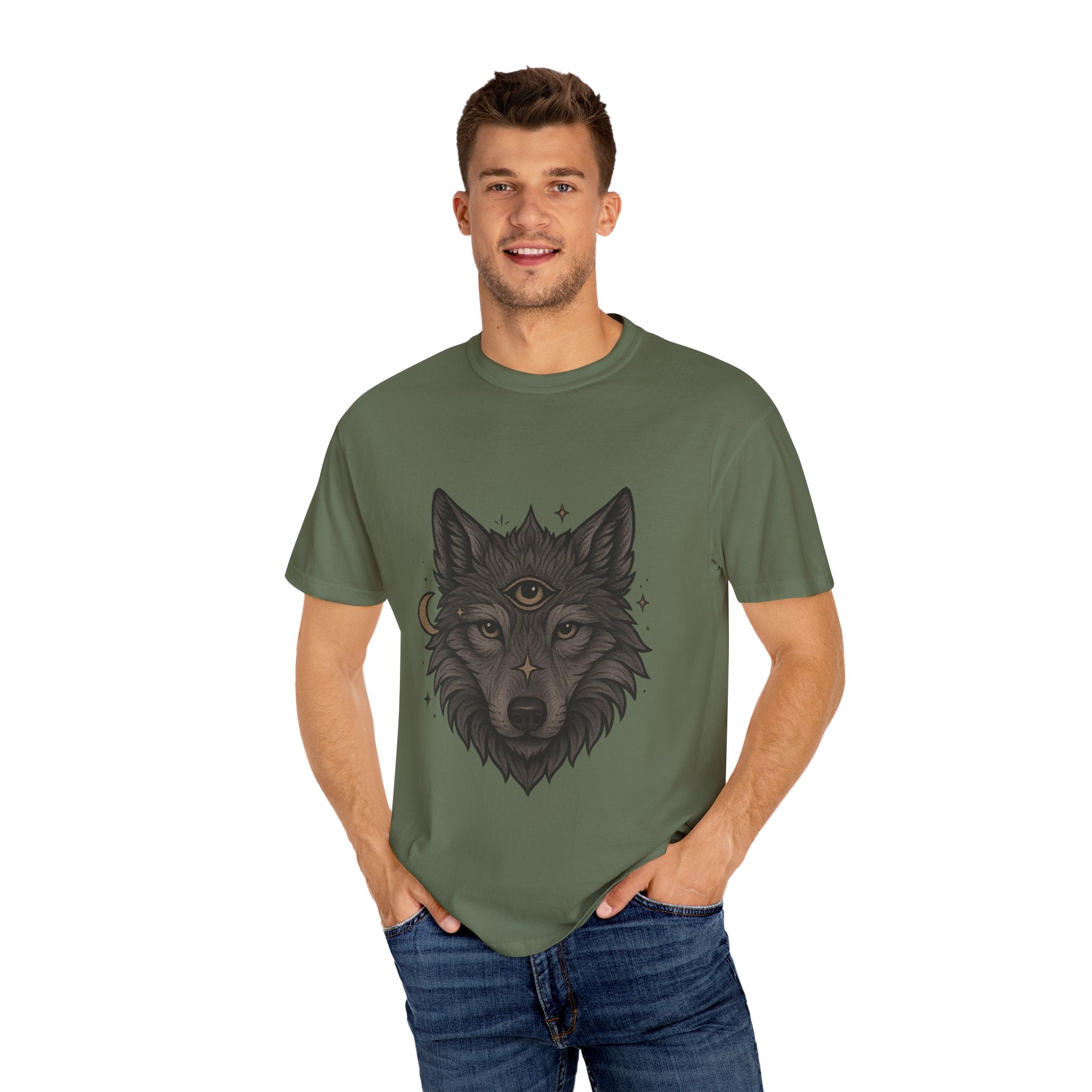 Mystic Wolf T-Shirt, Unisex Graphic Tee