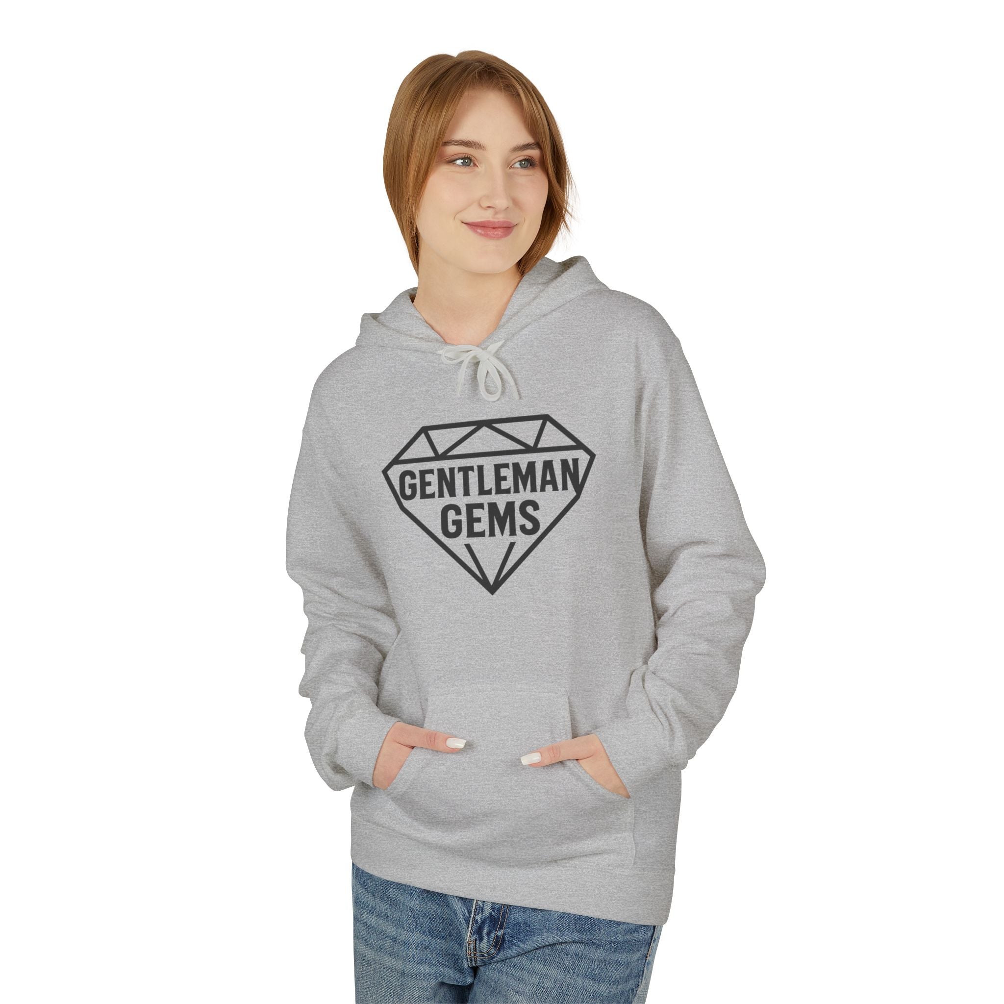 Gentleman Gems Logo Midweight Hoodie | Stylish Casual Wear | Great for Any Occasion