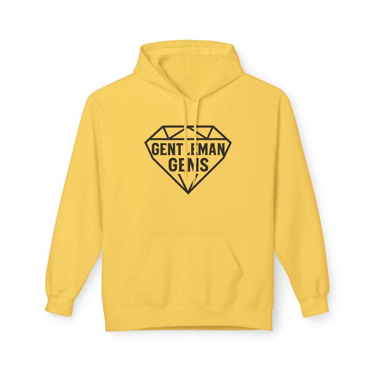 Gentleman Gems Logo Midweight Hoodie | Stylish Casual Wear | Great for Any Occasion