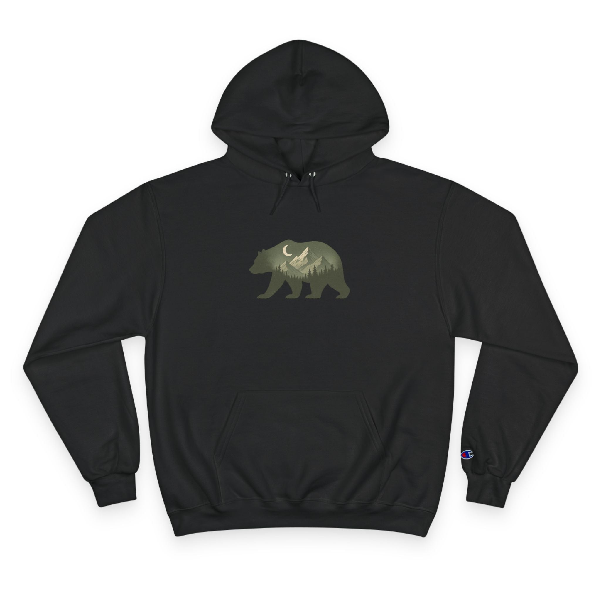 Champion Bear Hoodie - Cozy Graphic Hoodie