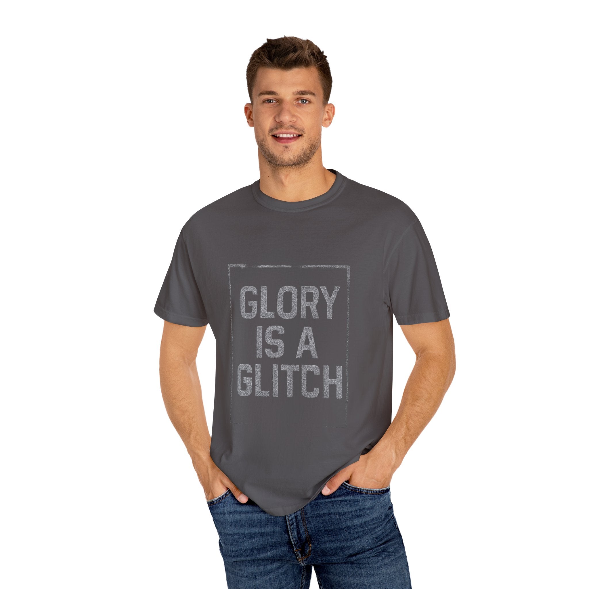 Glitch-Inspired Unisex T-shirt