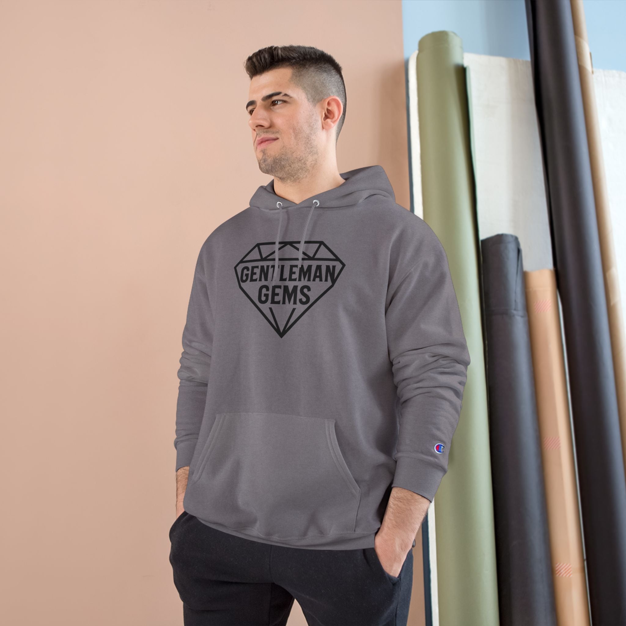 JUST THE LOGO Champion Hoodie
