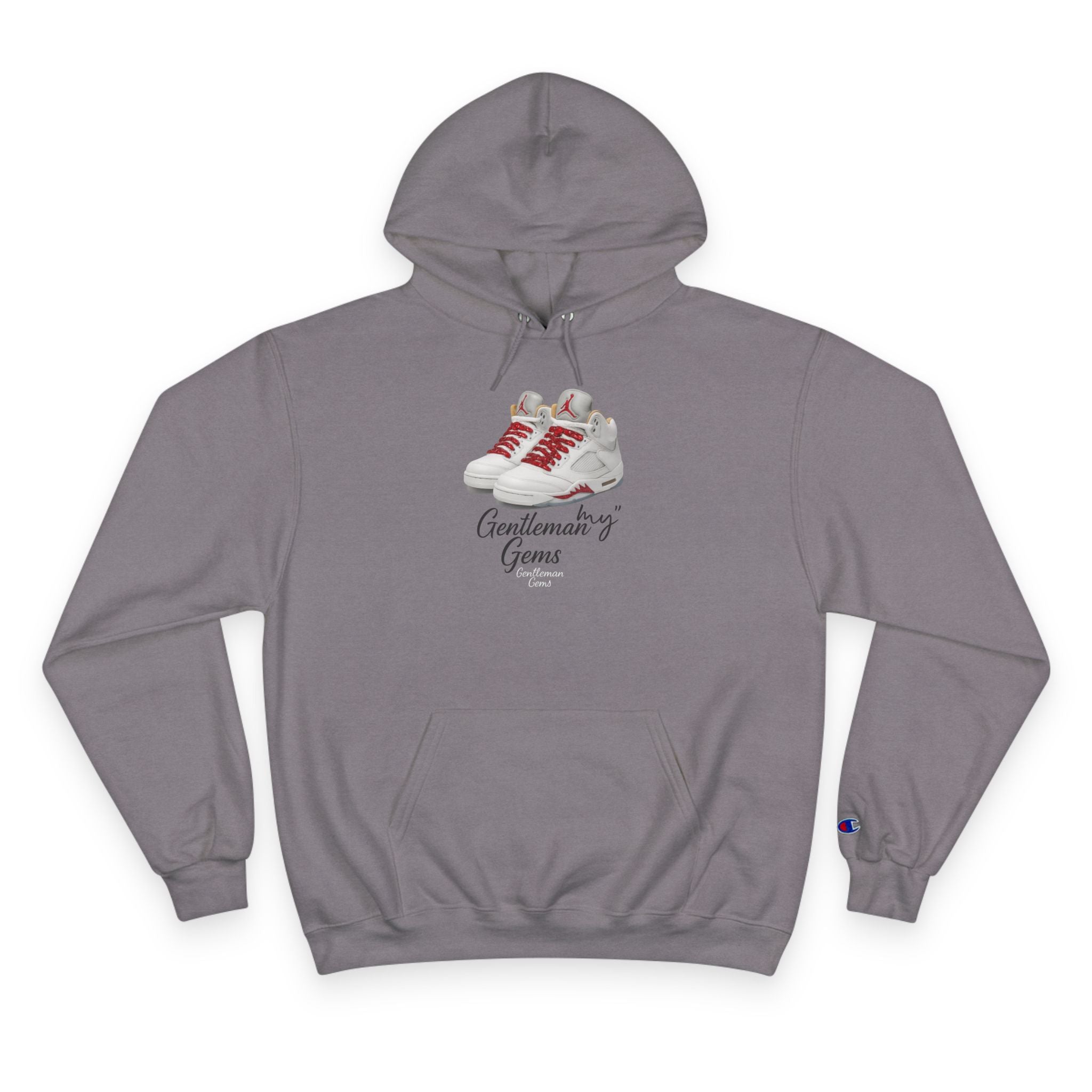 White "Ruby" Js Gem -  Champion Hoodie