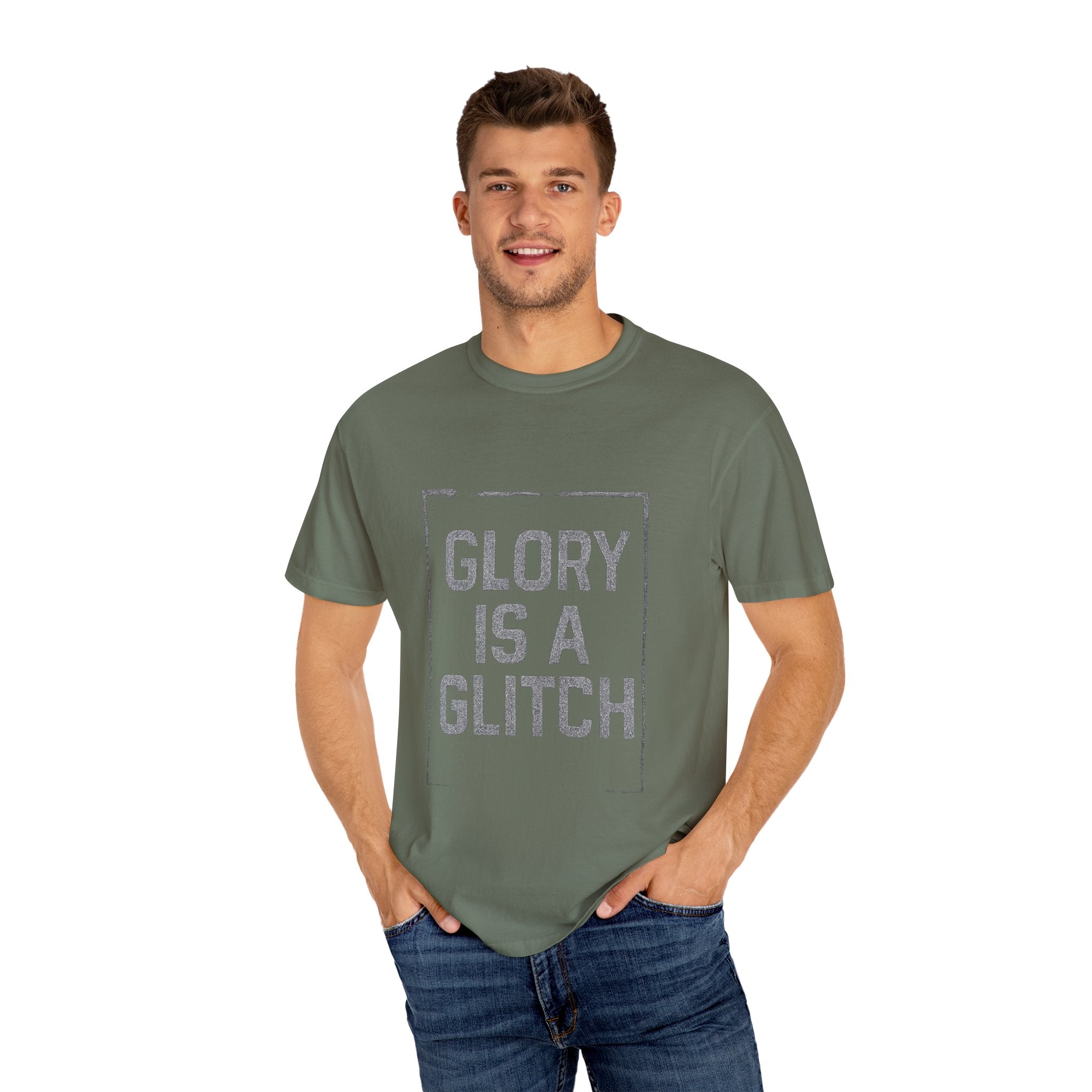 Glitch-Inspired Unisex T-shirt