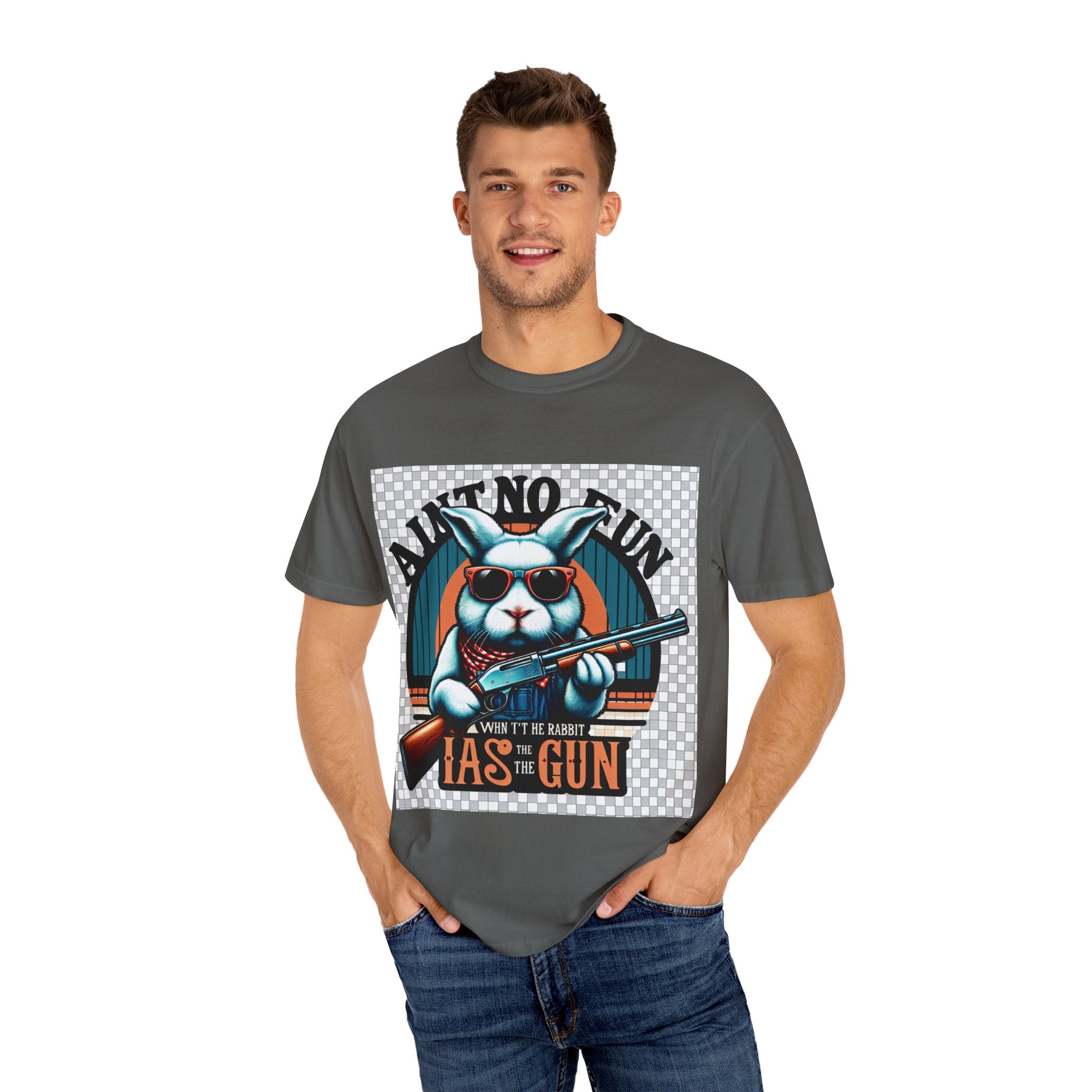 Ain't No Fun when the Rabbit has the Gun T-Shirt