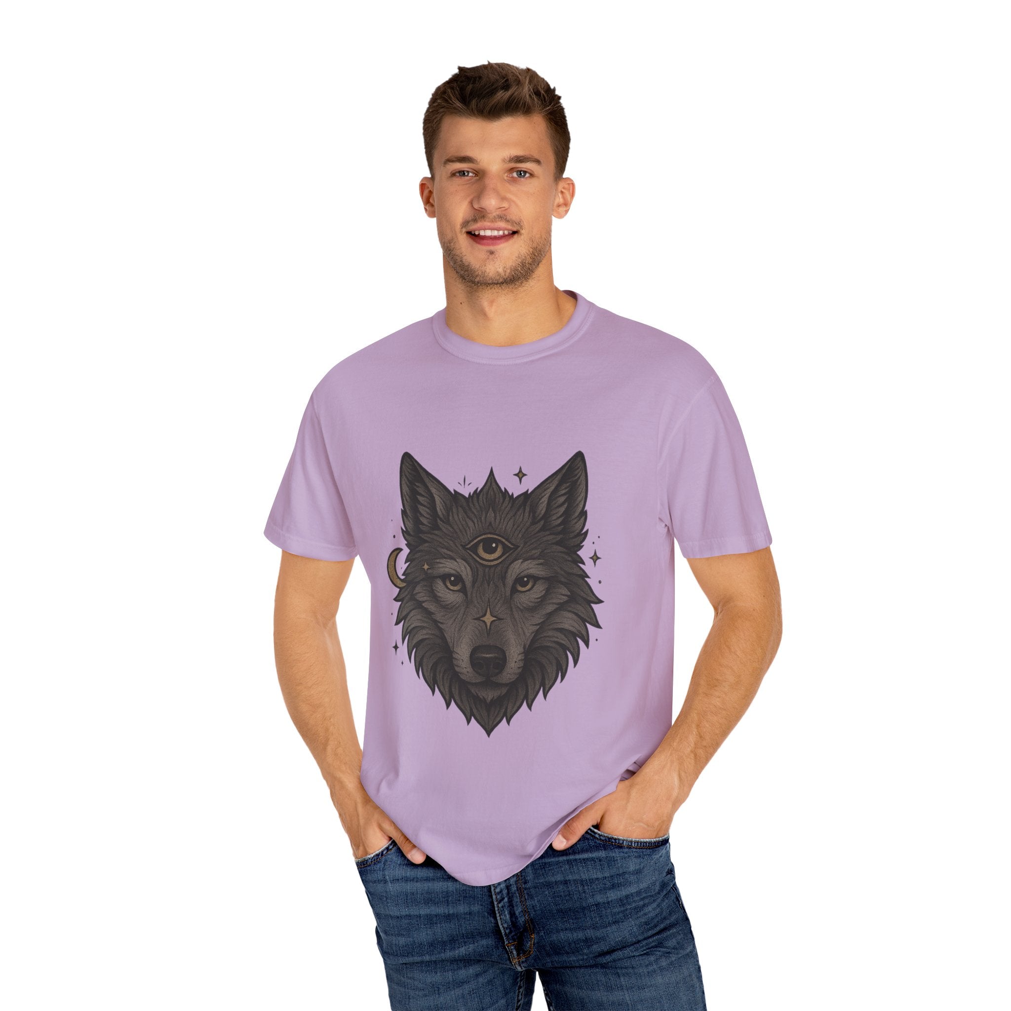 Mystic Wolf T-Shirt, Unisex Graphic Tee