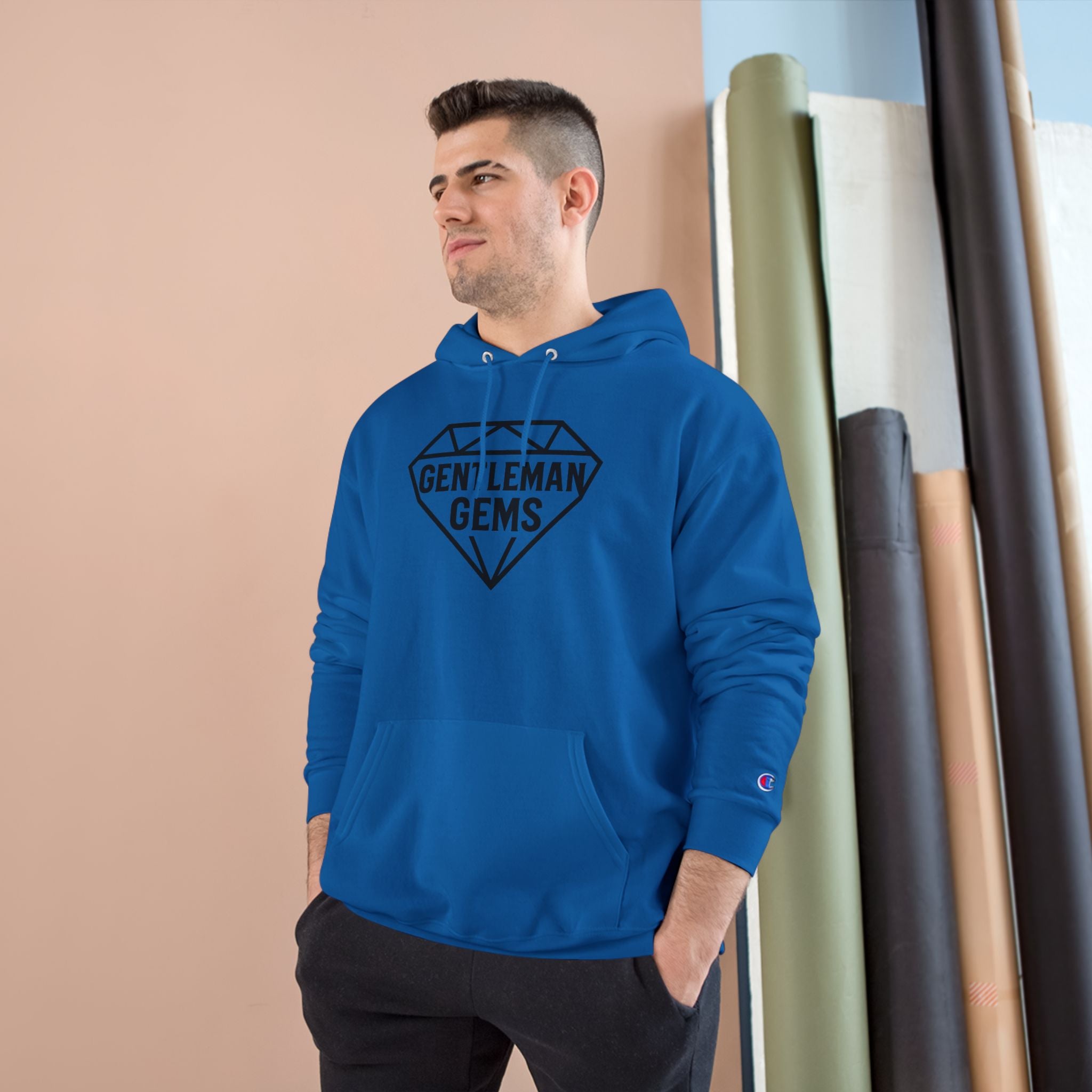 JUST THE LOGO Champion Hoodie