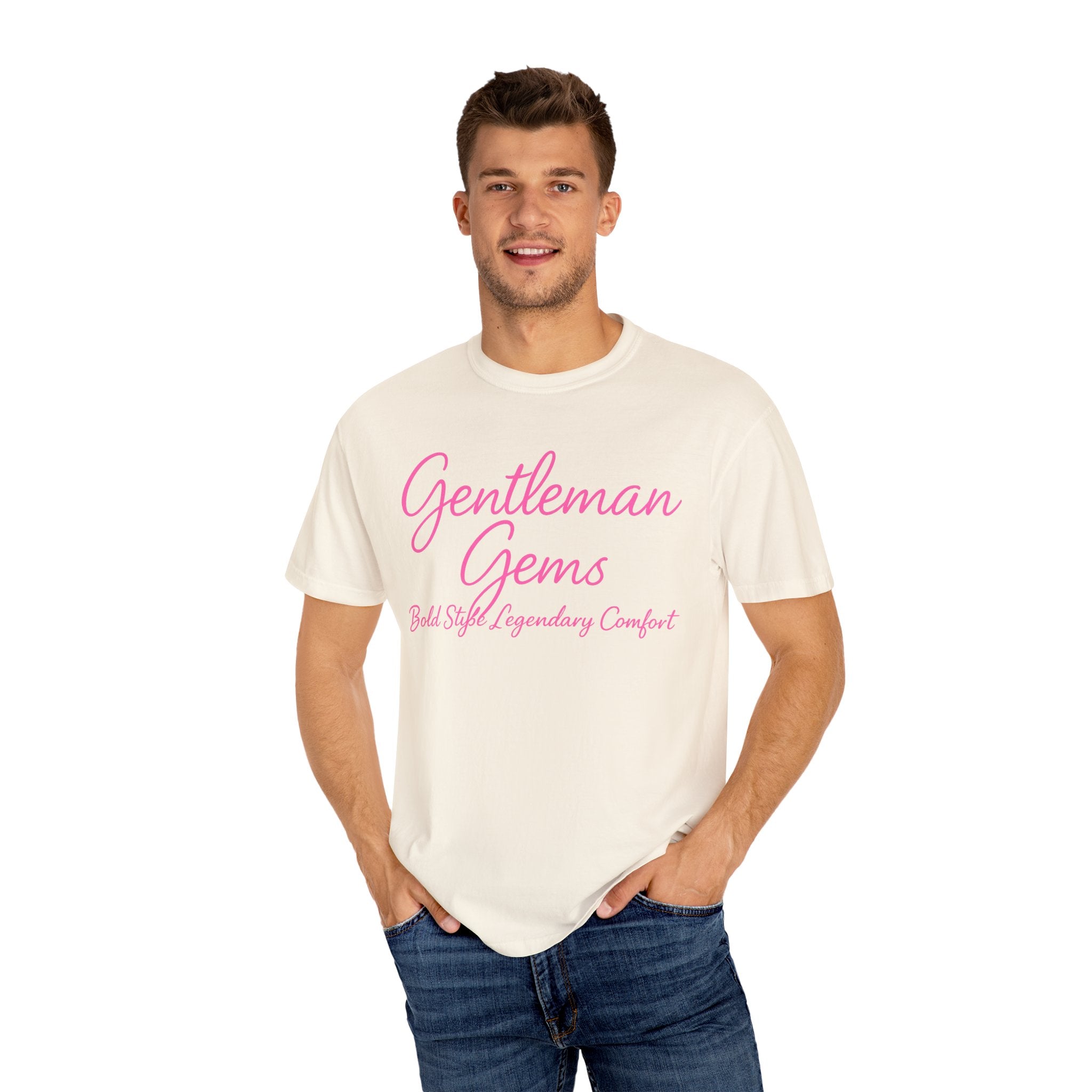 Gentleman Gems Pink Logo Shirt Unisex T-Shirt