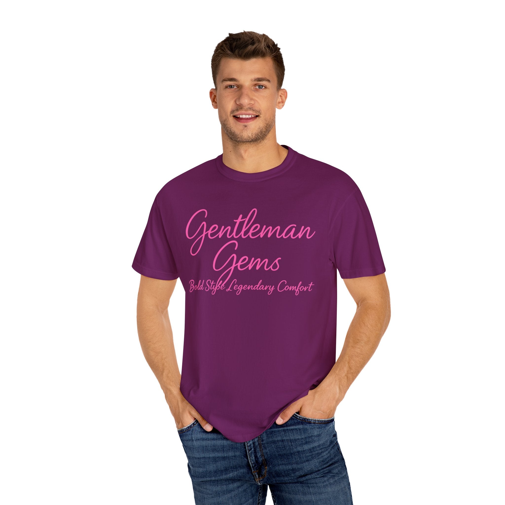 Gentleman Gems Pink Logo Shirt Unisex T-Shirt