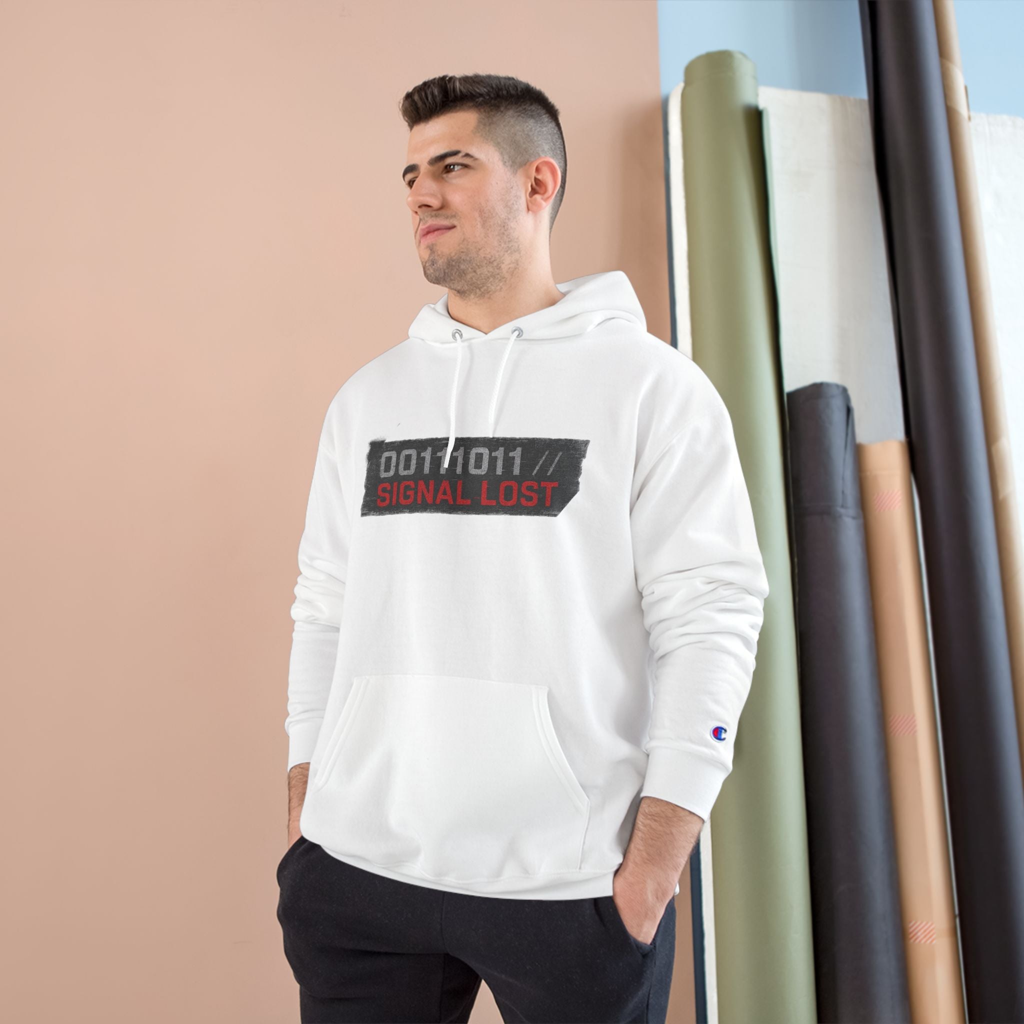 Signal Lost Champion Hoodie