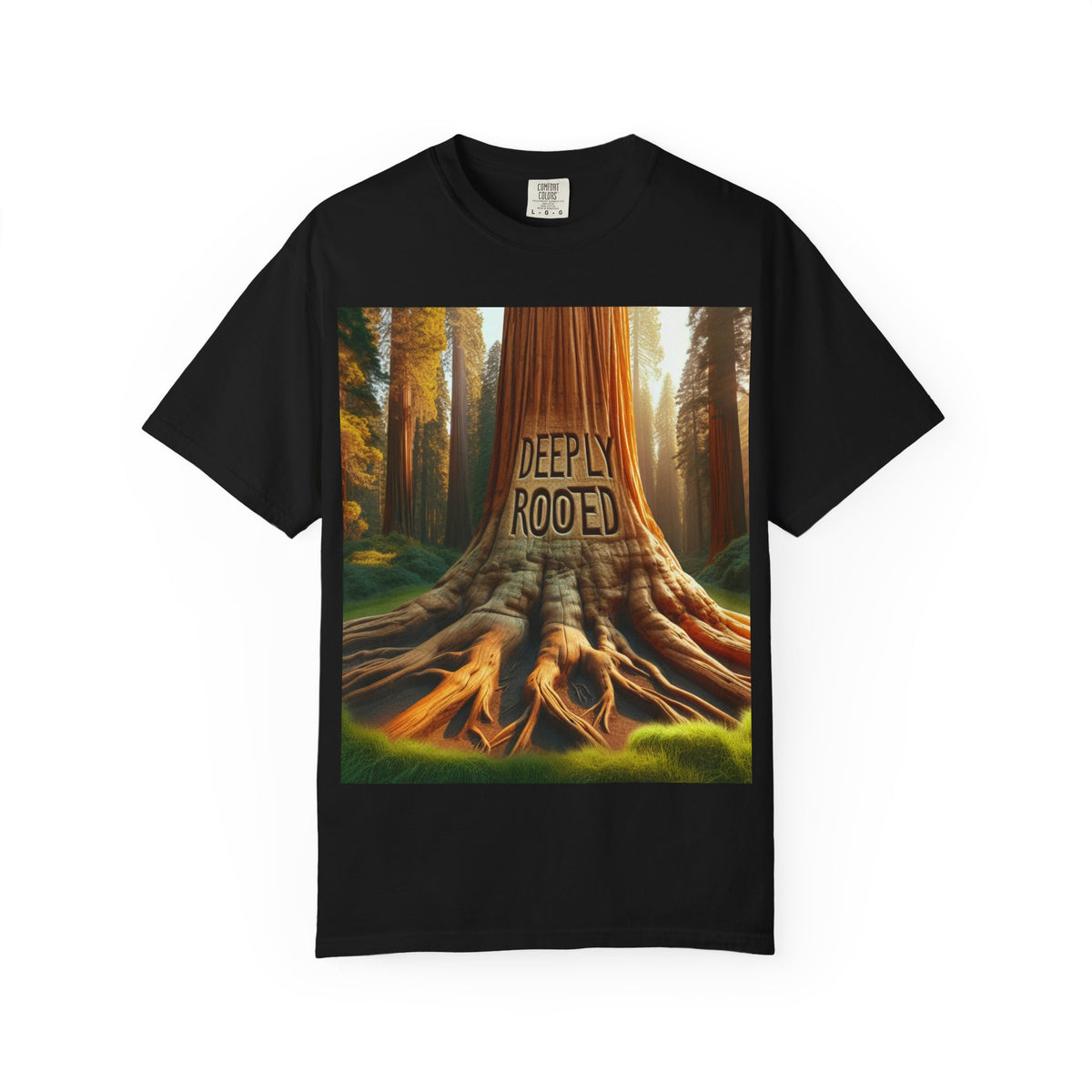 Deeply Rooted Tee, Unisex T-shirt, Nature Lover Shirt, Vintage Style Apparel, Eco-Friendly Gift, Festival Wear