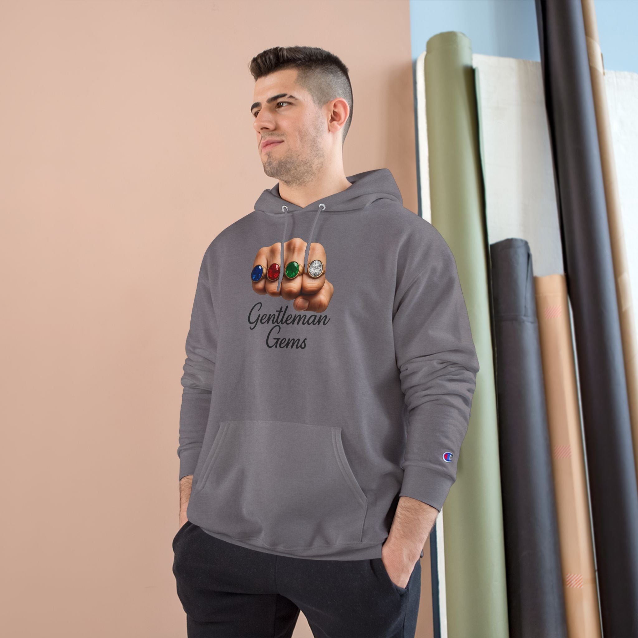 Fist full of Rings- Champion Hoodie