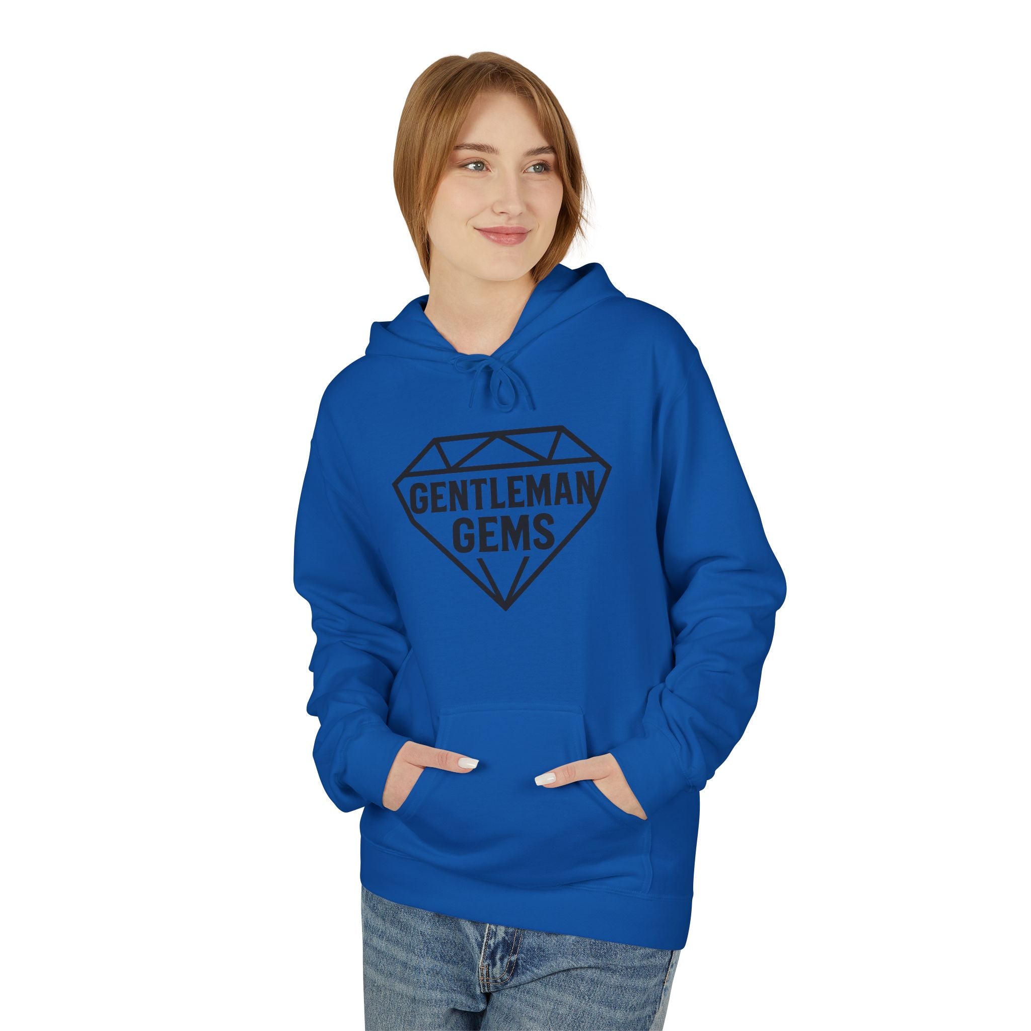 Gentleman Gems Logo Midweight Hoodie | Stylish Casual Wear | Great for Any Occasion