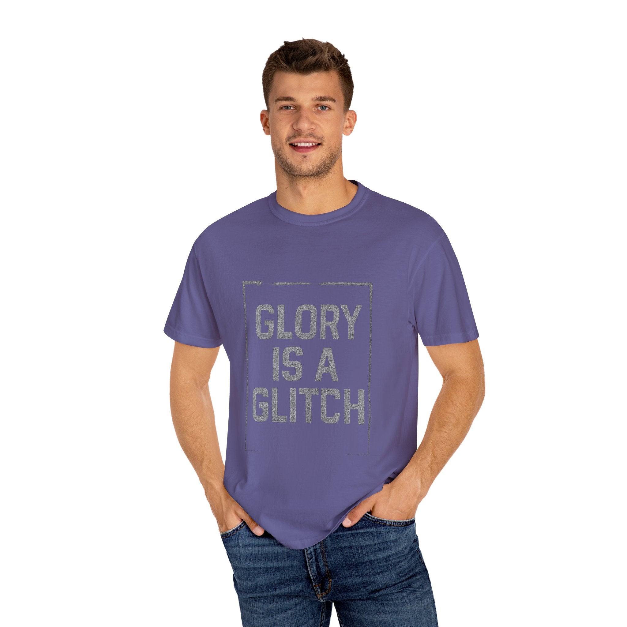 Glitch-Inspired Unisex T-shirt