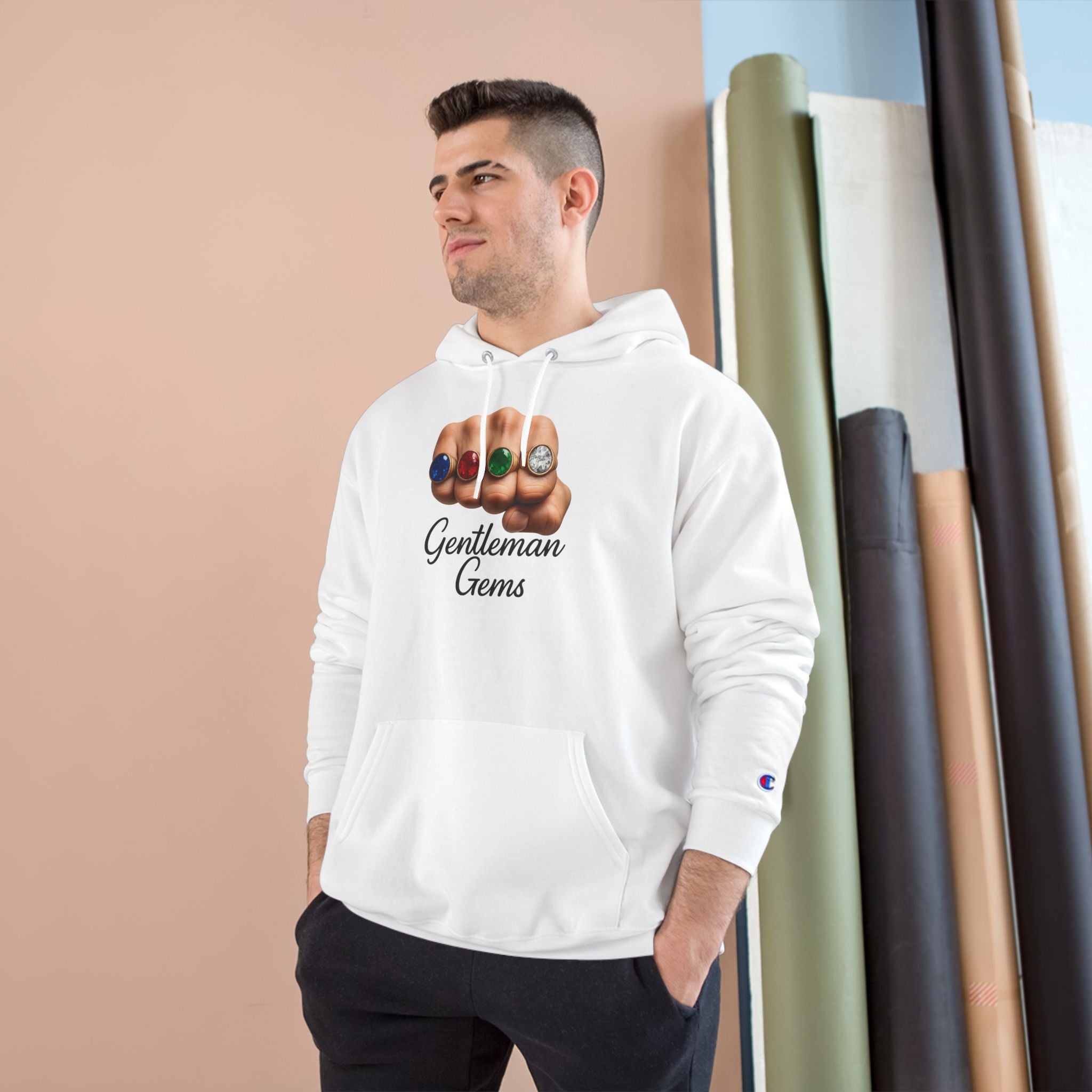 Fist full of Rings- Champion Hoodie