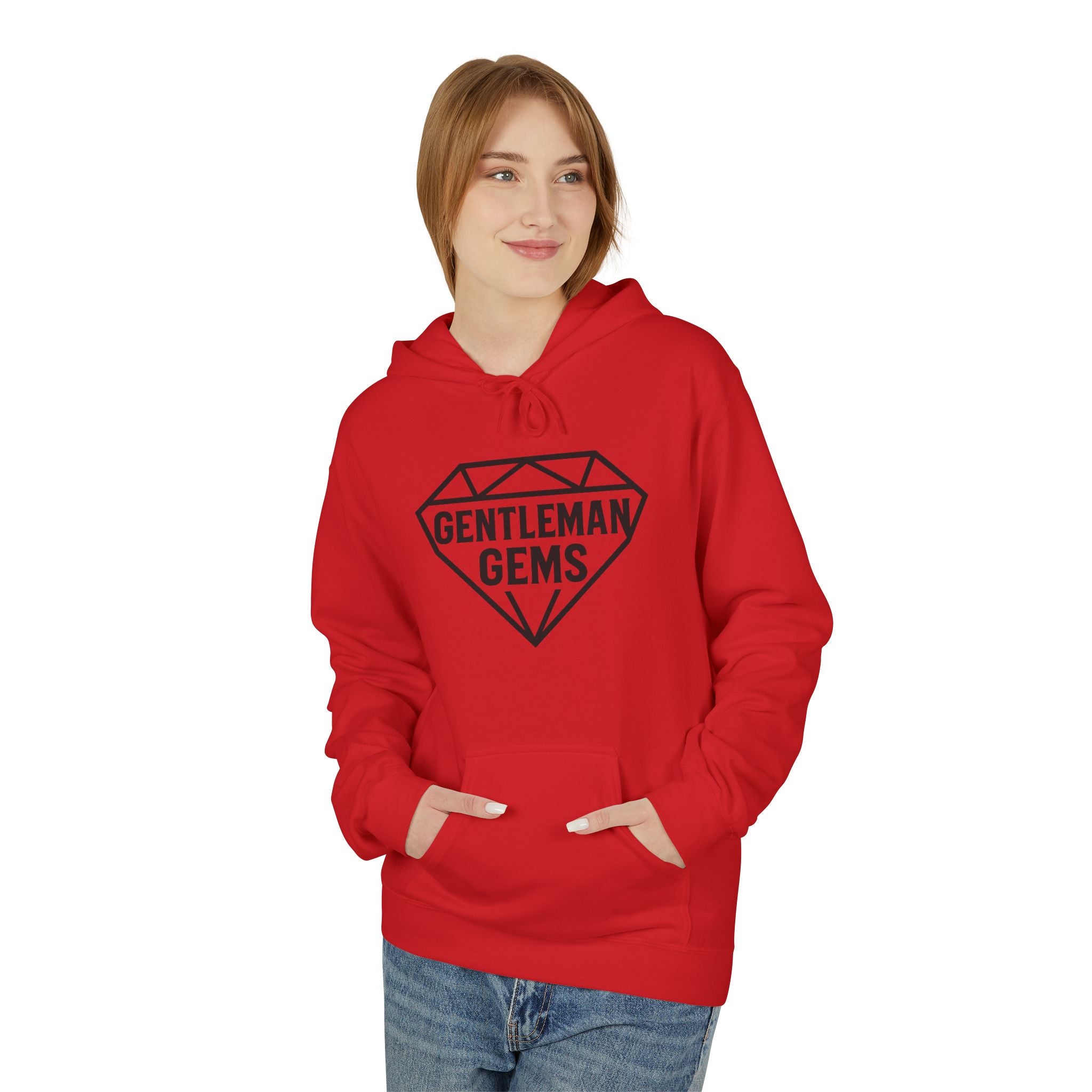 Gentleman Gems Logo Midweight Hoodie | Stylish Casual Wear | Great for Any Occasion