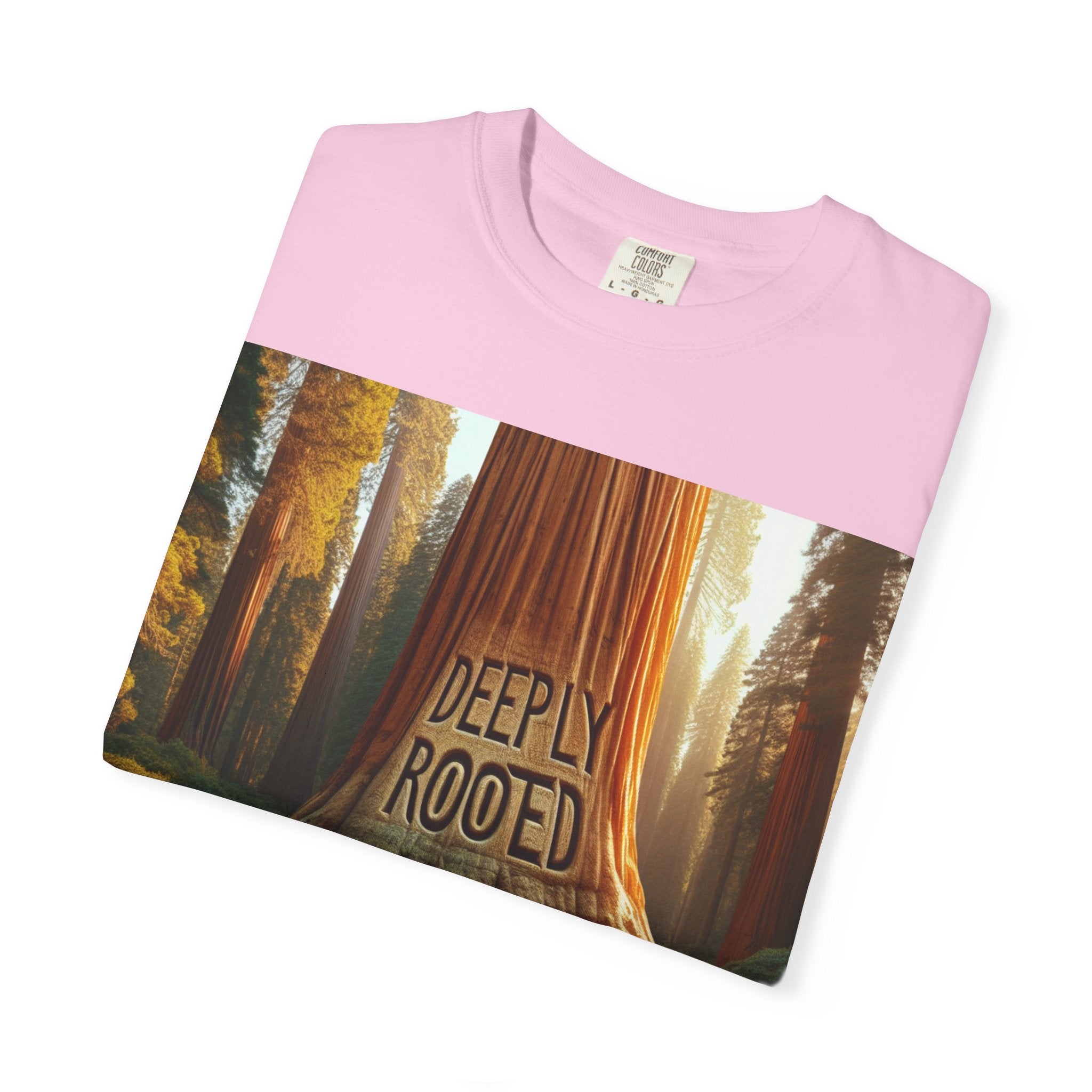 Deeply Rooted Tee, Unisex T-shirt, Nature Lover Shirt, Vintage Style Apparel, Eco-Friendly Gift, Festival Wear