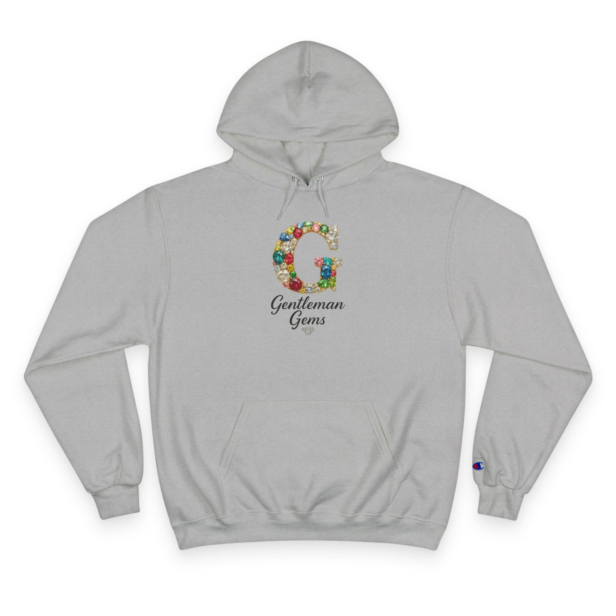 Gem G Gentleman Gem logo- Champion Hoodie