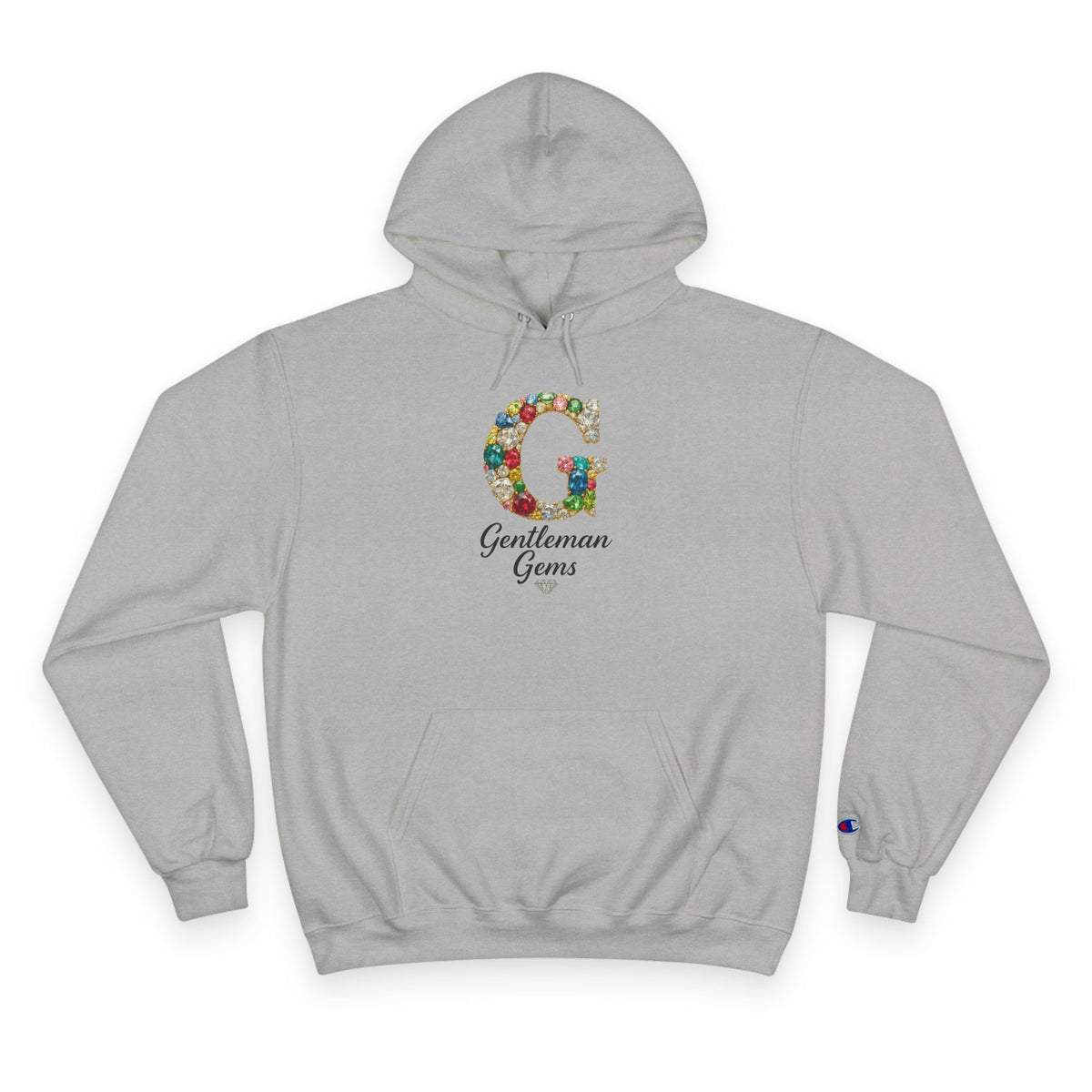 Gem G Gentleman Gem logo- Champion Hoodie