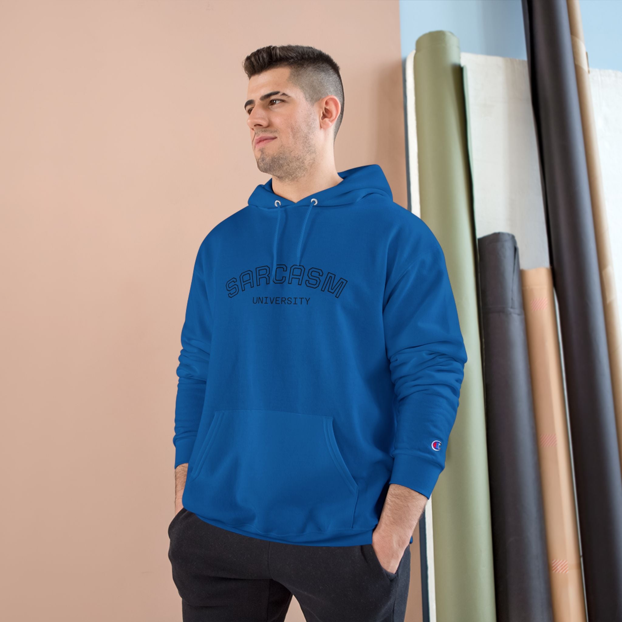 Sarcasm University  Champion Hoodie