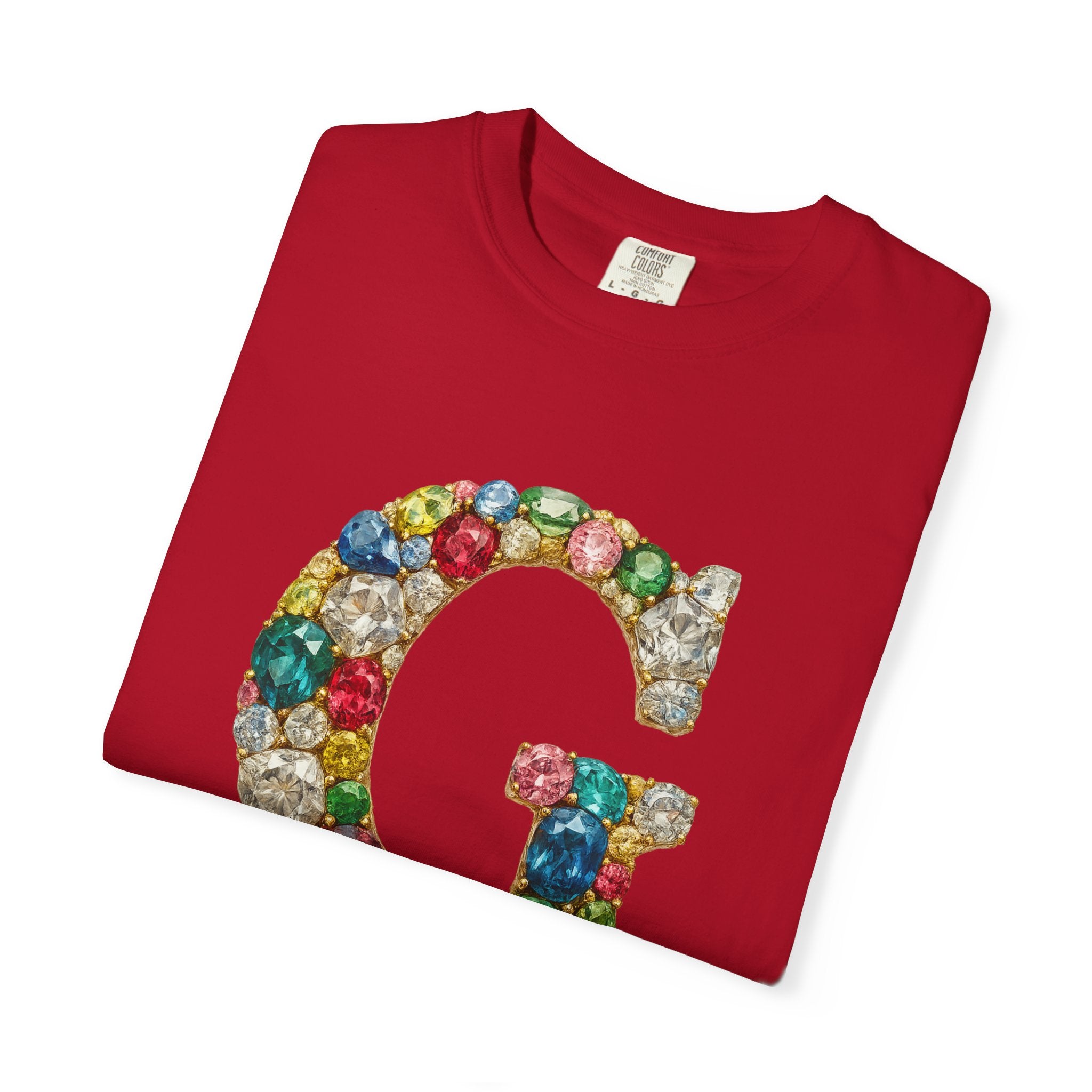 G Gem encrusted Gentleman Gem , Unisex Graphic Tee