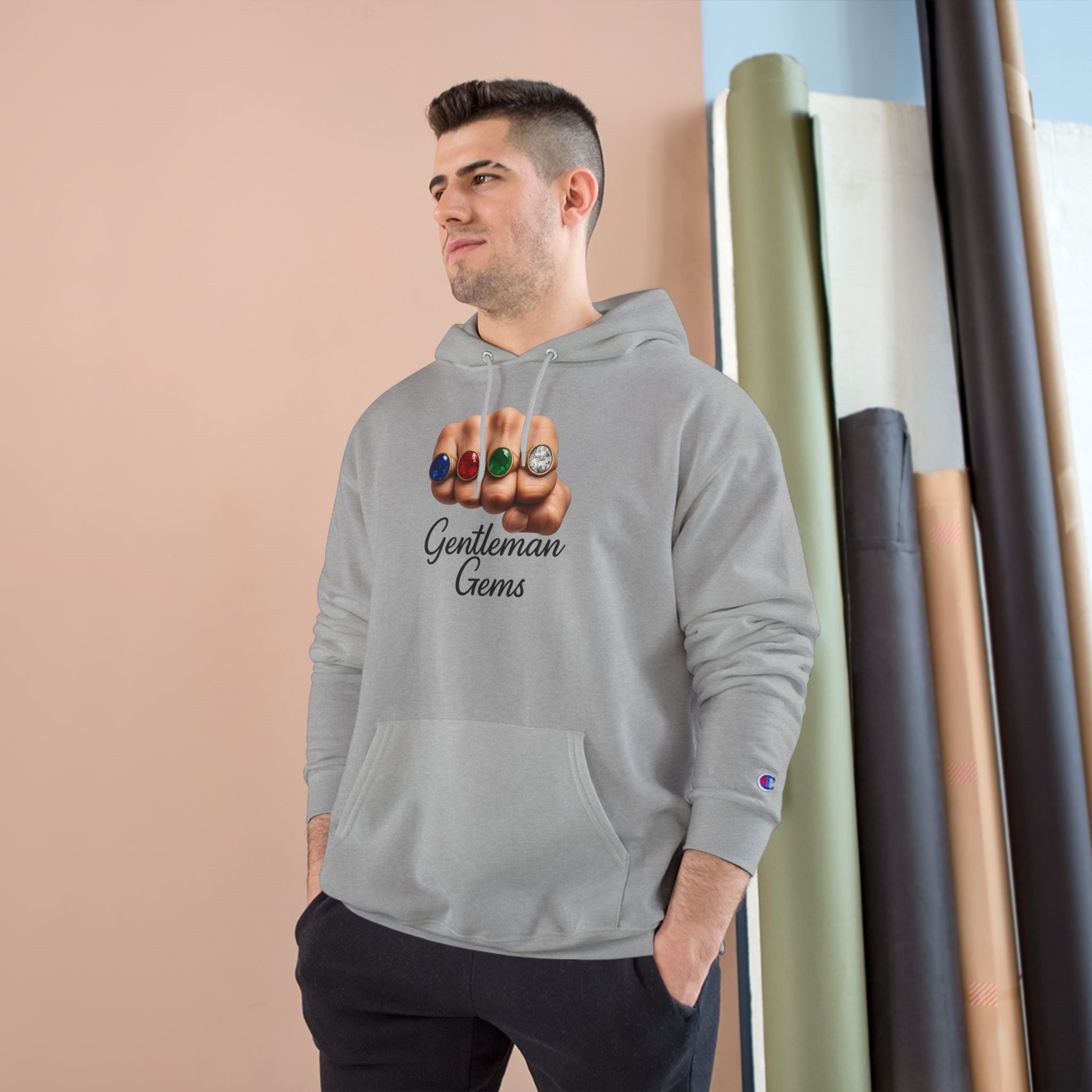 Fist full of Rings- Champion Hoodie