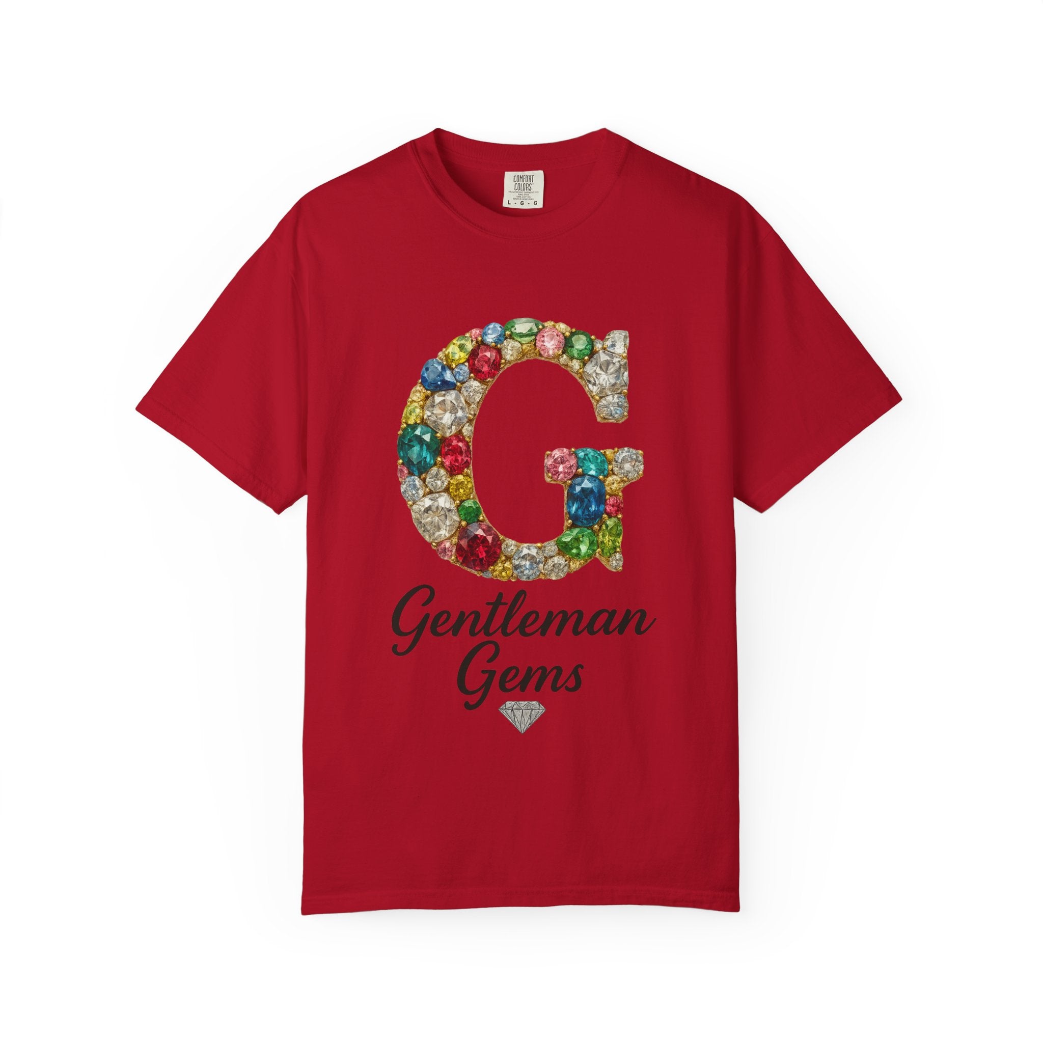 G Gem encrusted Gentleman Gem , Unisex Graphic Tee